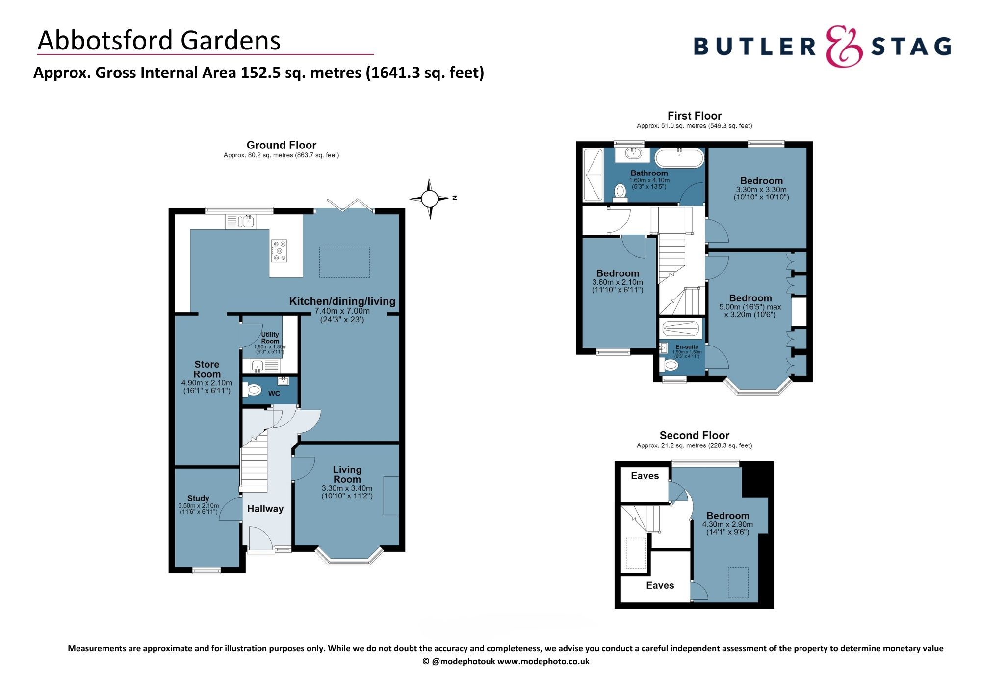 84 Abbotsford Gardens, London floorplan