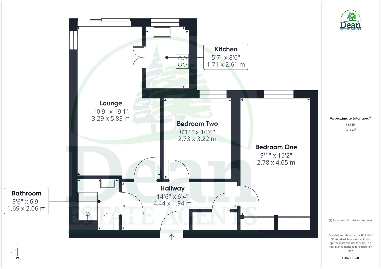 16, Kings Meadow Court, Lydney floorplan