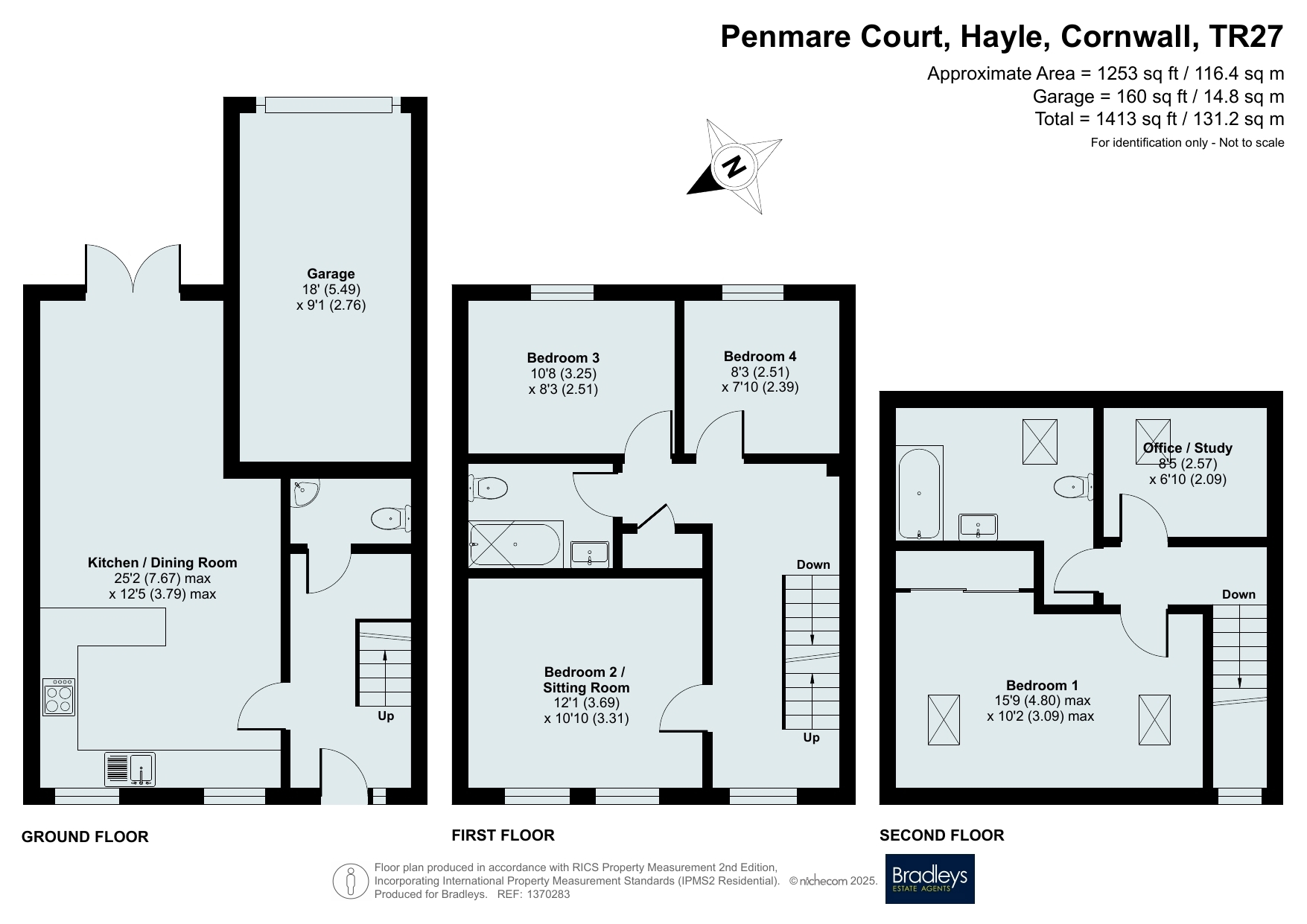 11, Penmare Court, Cornwall floorplan