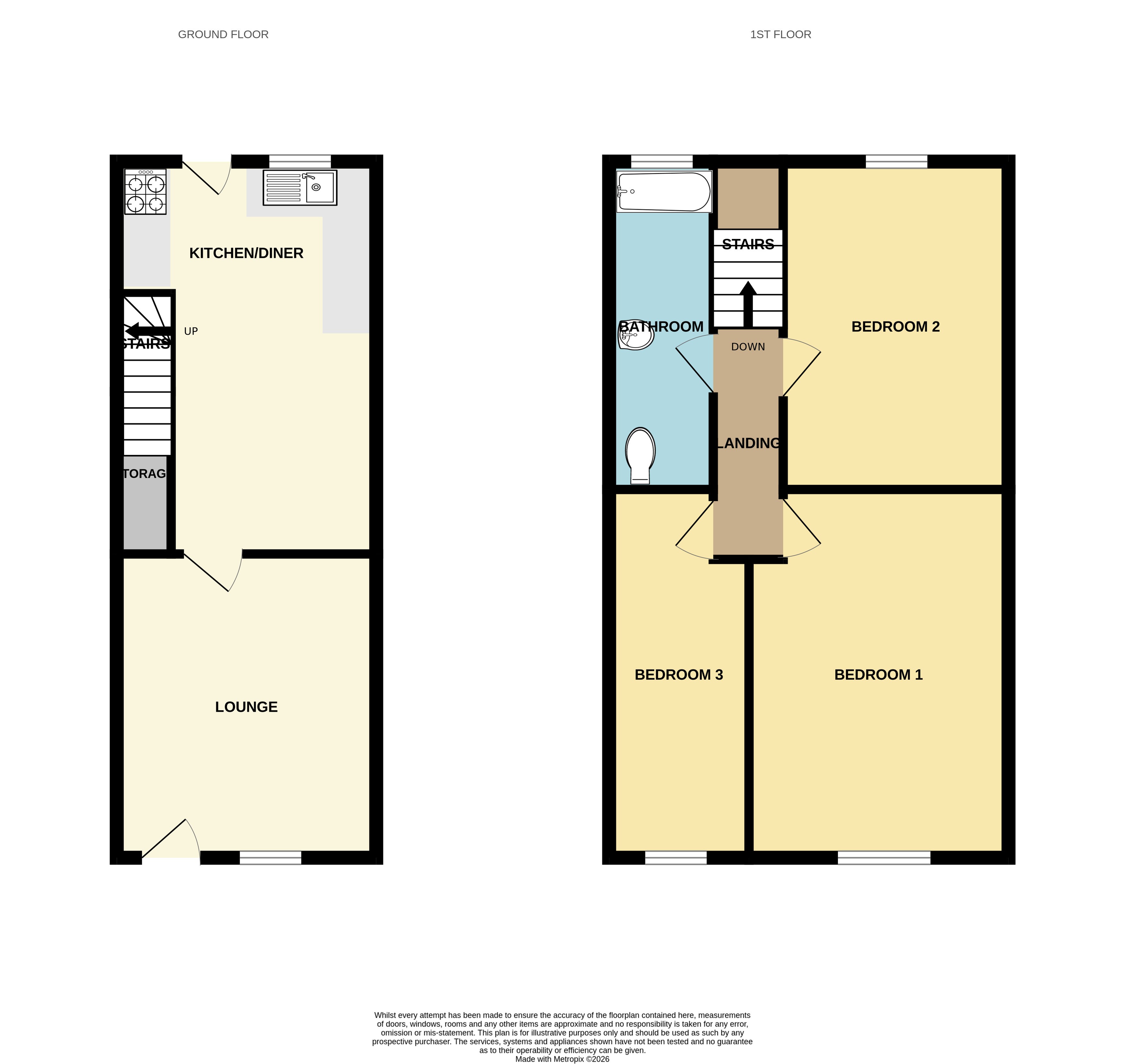 14, Park Road, Derbyshire floorplan