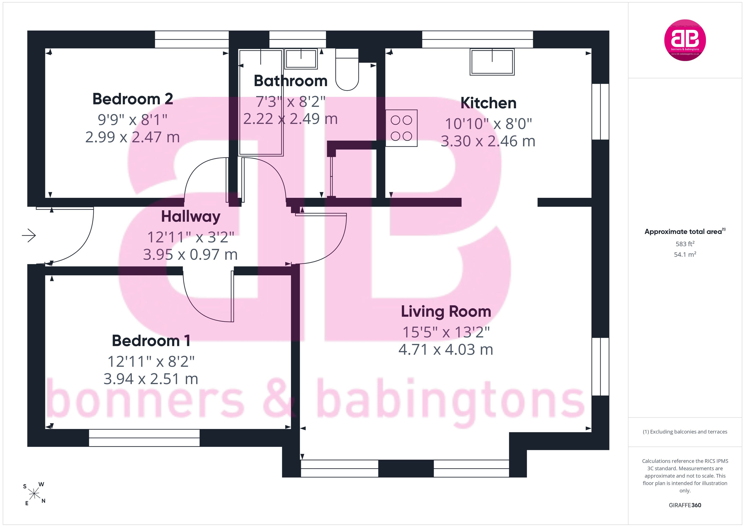 4 Swan House, Marlow floorplan