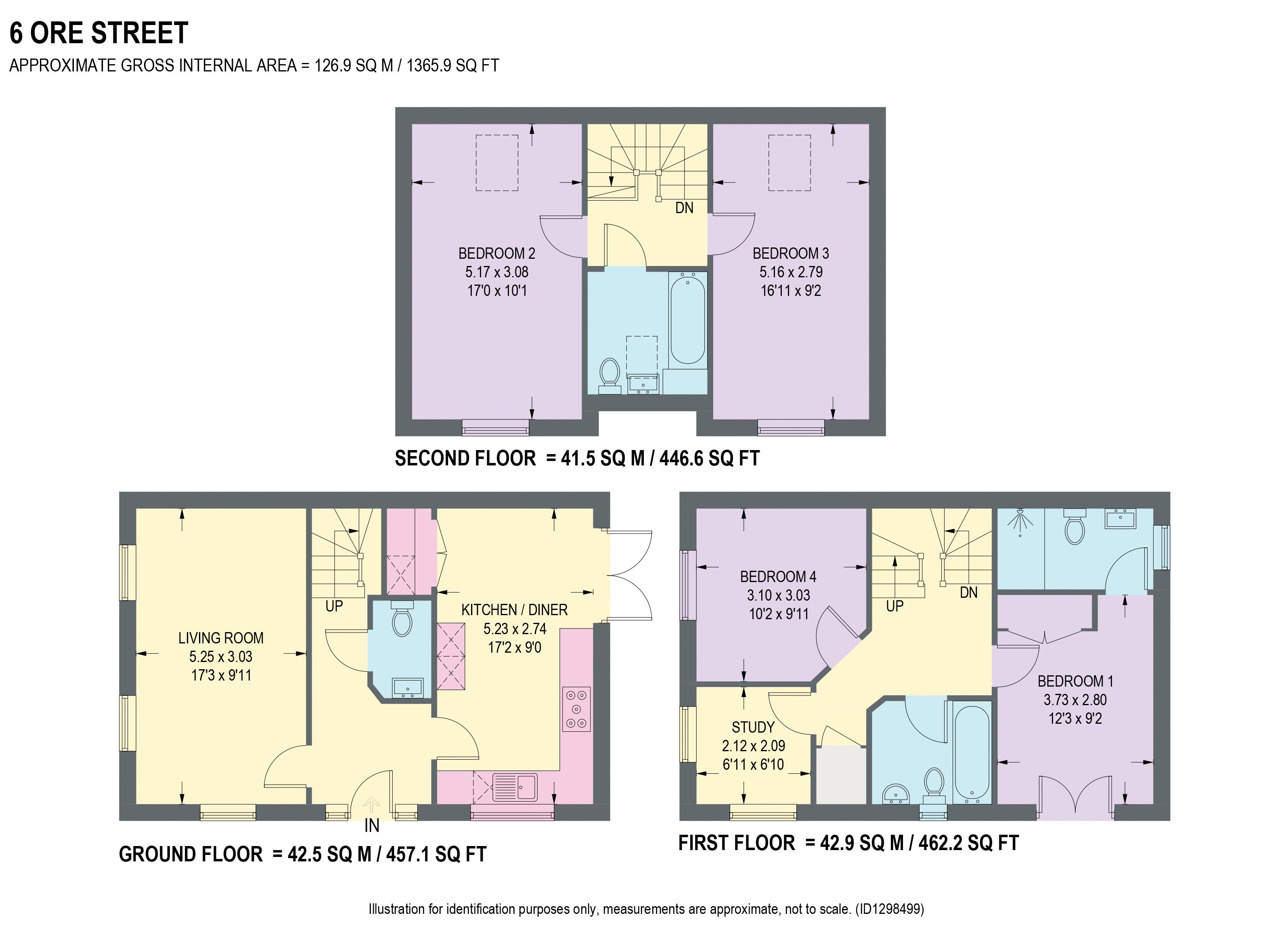 6, Ore Street, Chesterfield floorplan