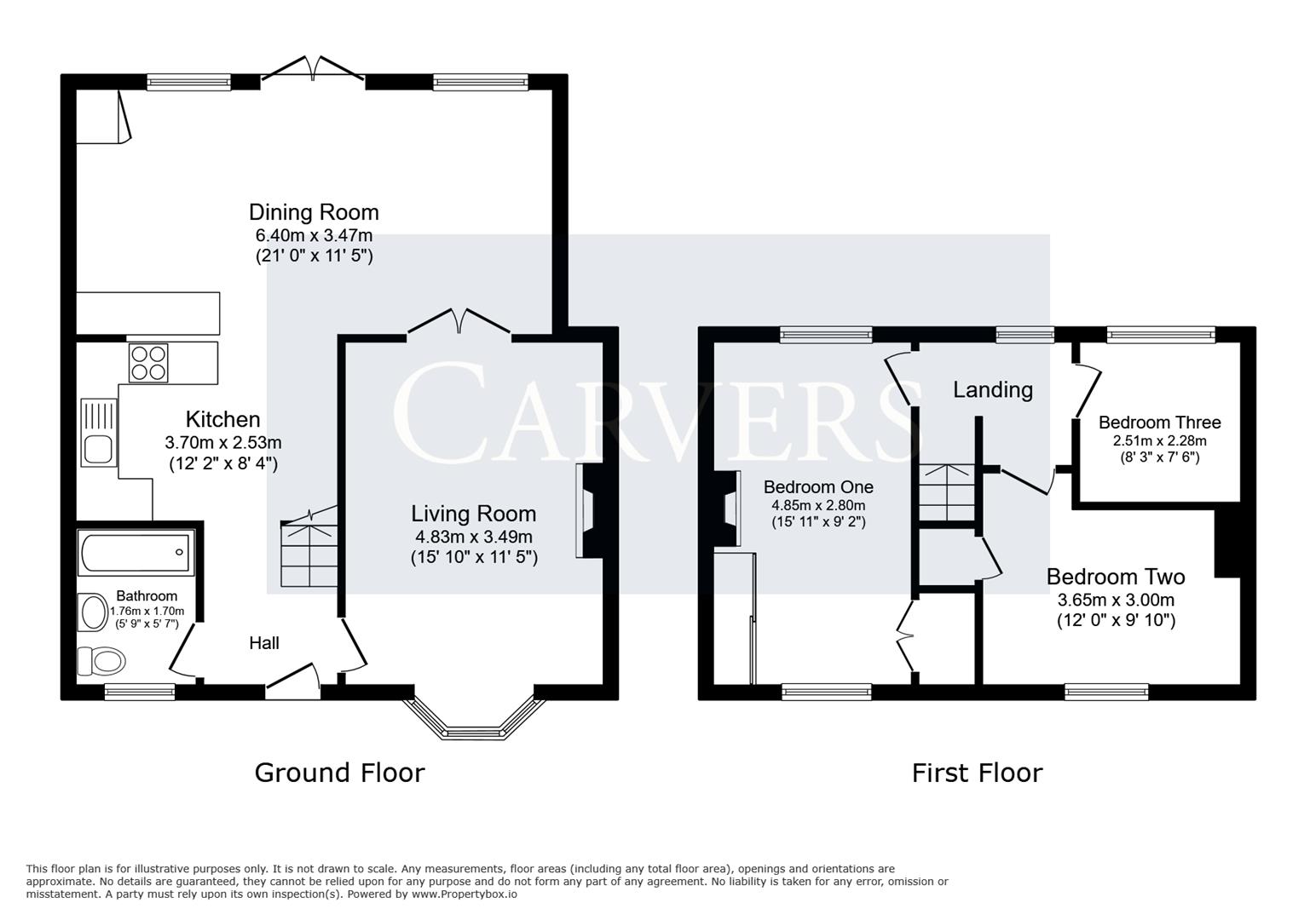 74, Crosby Road, Northallerton floorplan
