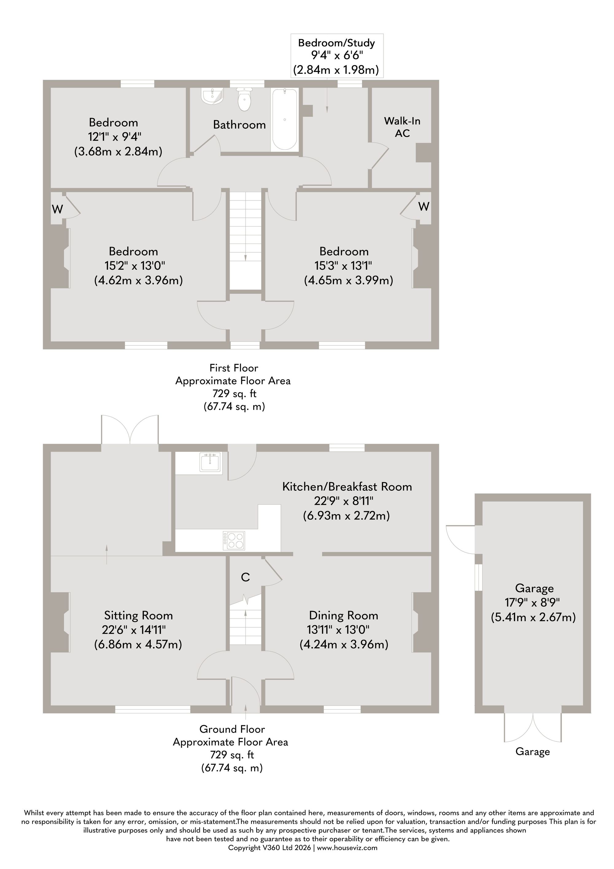 Rupert House, 12 Sutton Road, King's Lynn floorplan