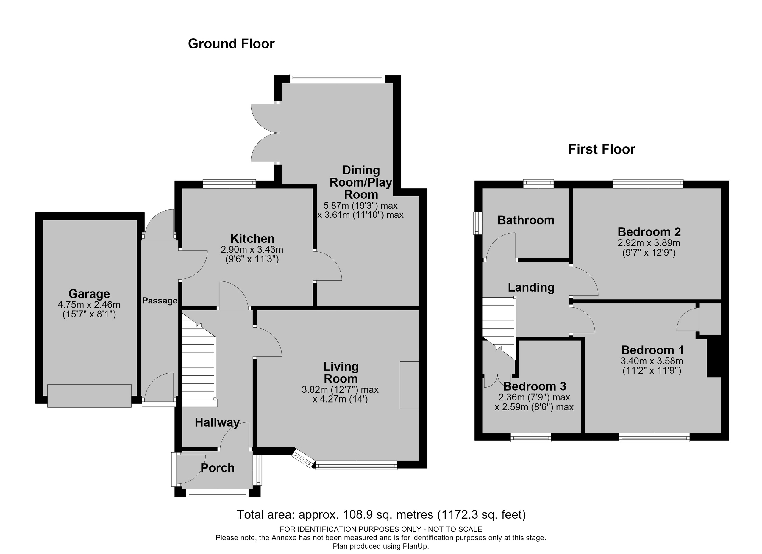 2 Rankin Road, Hereford floorplan