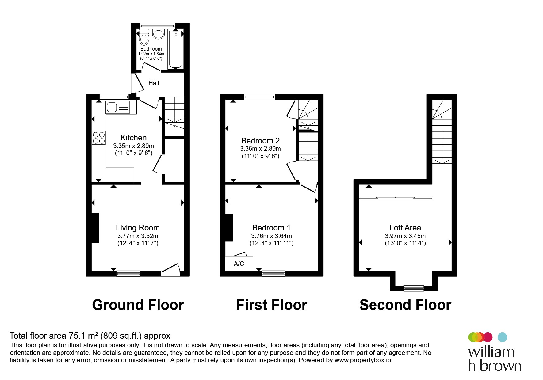 55, Garside Street, Worksop floorplan
