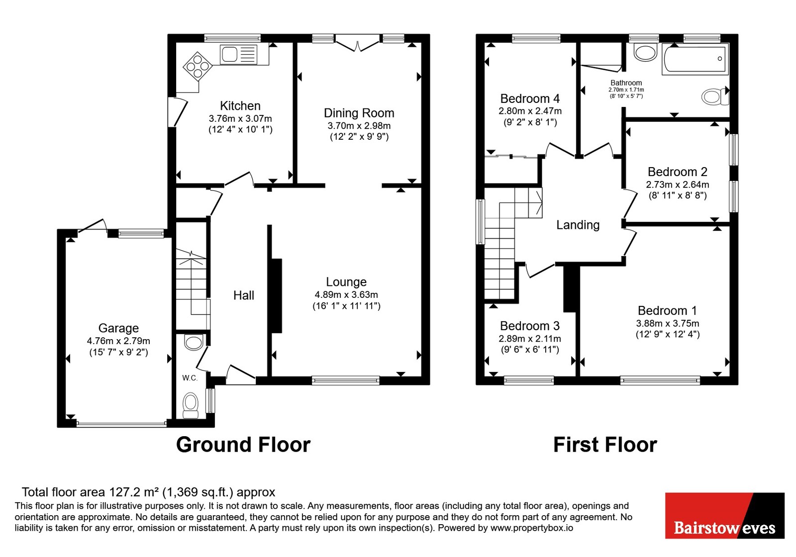 29, Heathfield Way, Canterbury floorplan