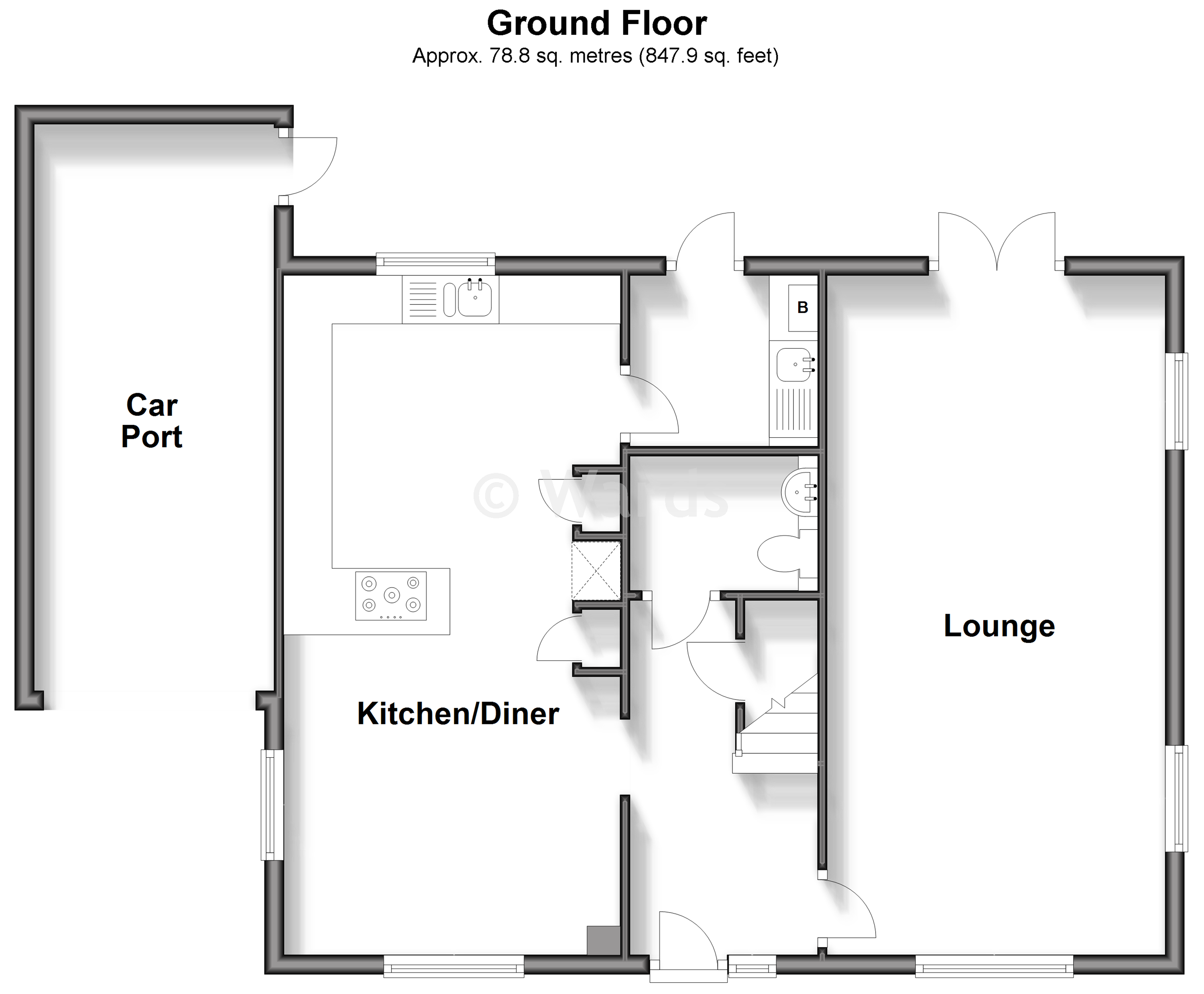 8, Ruton Square, West Malling floorplan