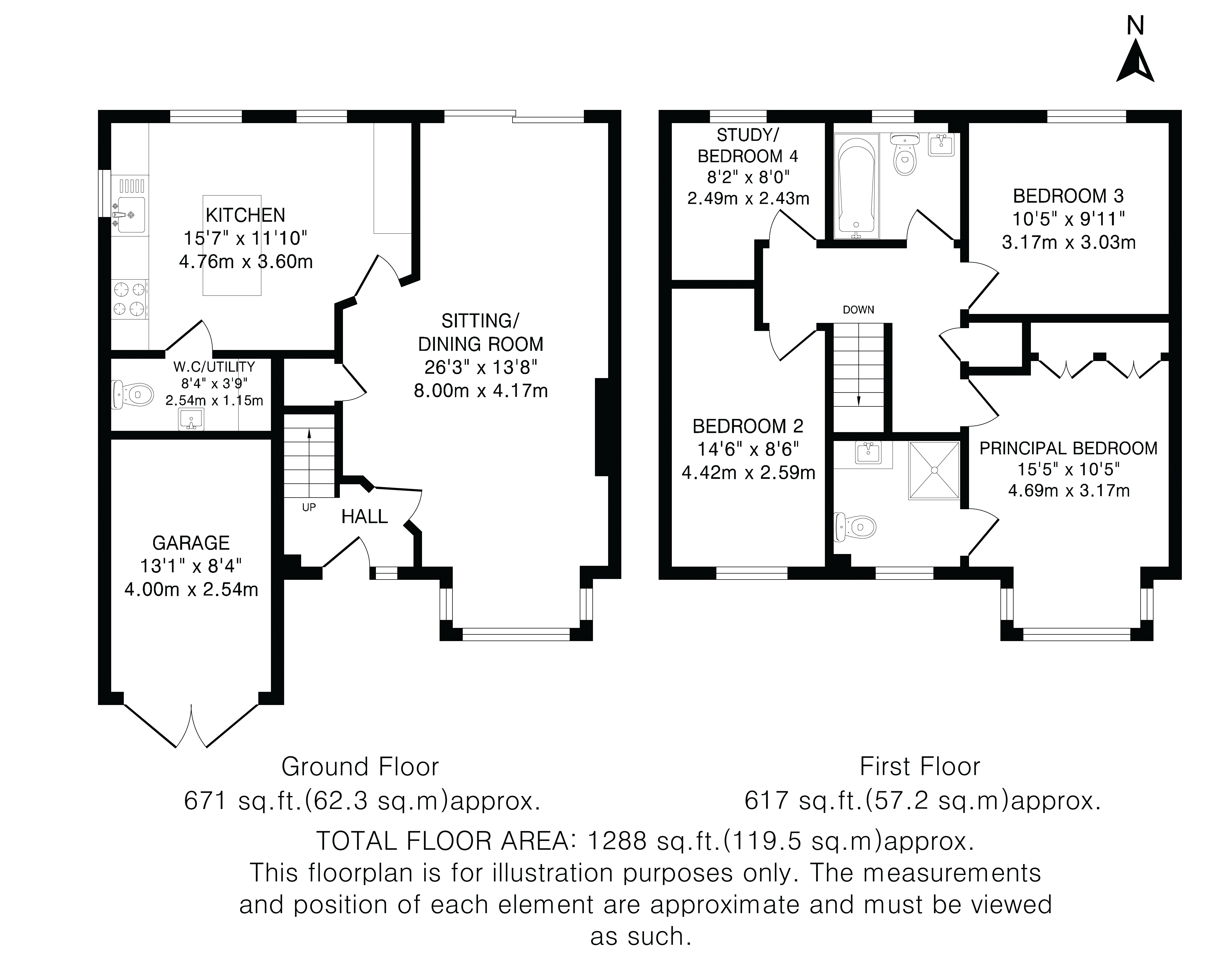 11, Waddling Lane, Wheathampstead floorplan