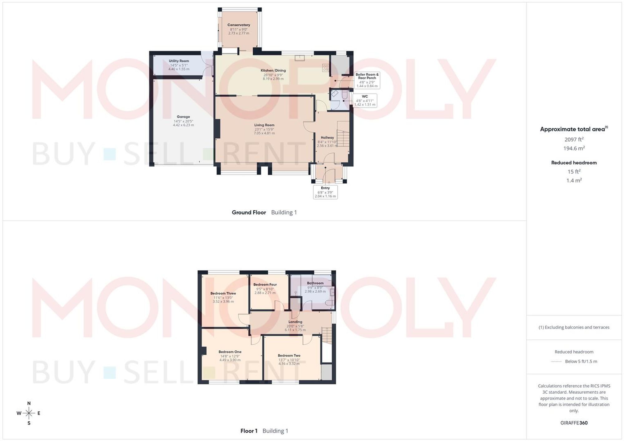 Berwyn House Church Street, Wrexham floorplan