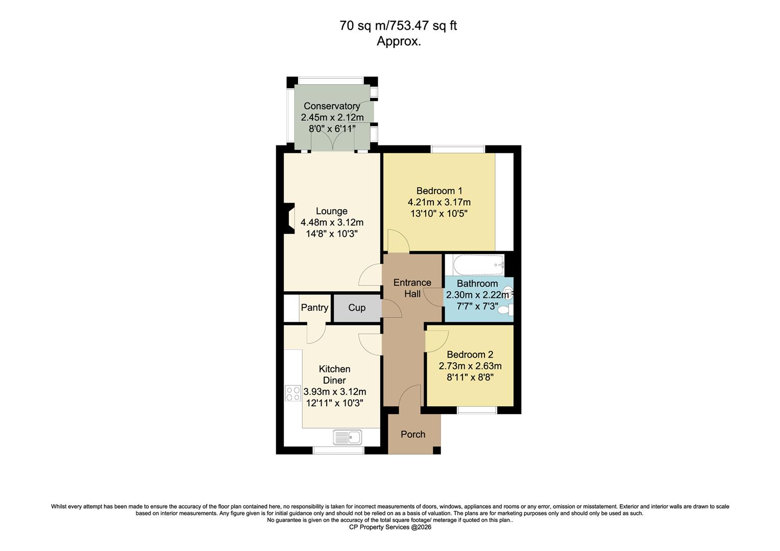 Aubrey Senior Way, Rotherham floorplan