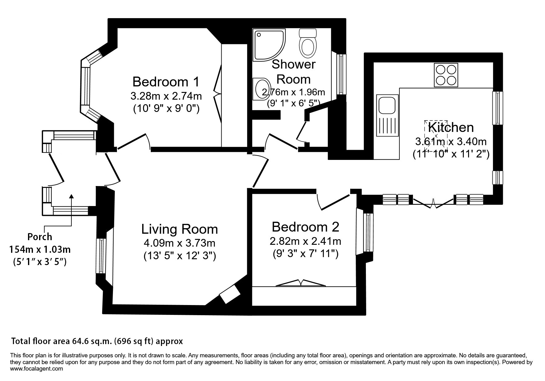 42, Sherford Street, Bromyard floorplan