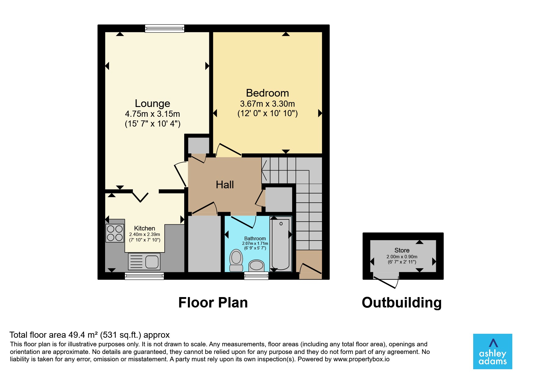 26, St. Davids Close, Derby floorplan