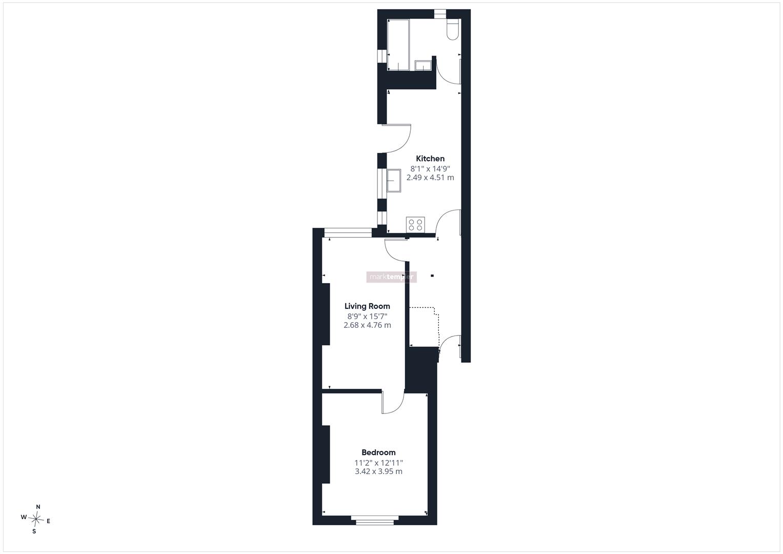 9a, Melbourne Terrace, Clevedon floorplan