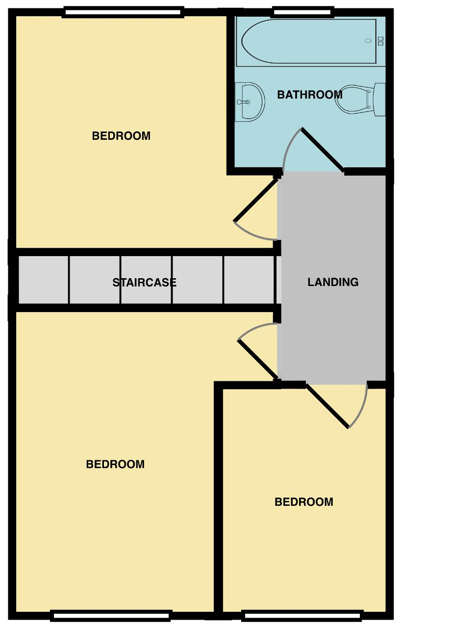 3 Bosworth Crescent, Harold Hill, Romford floorplan