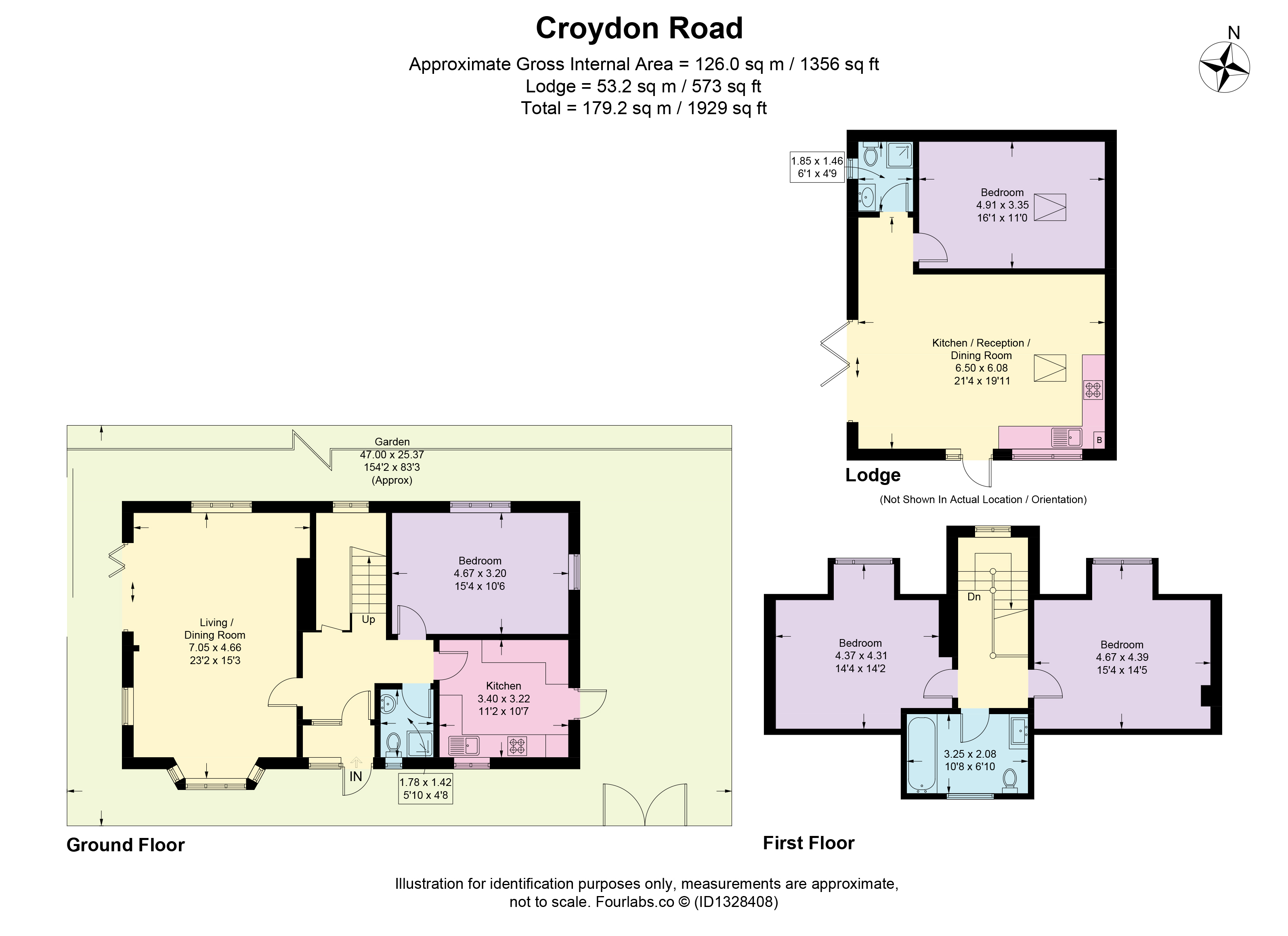 Croydon Road, Wallington floorplan