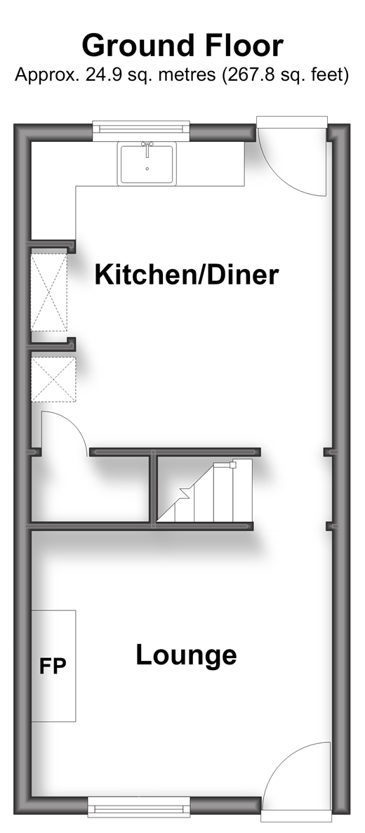 Perry Wood Selling, Faversham floorplan