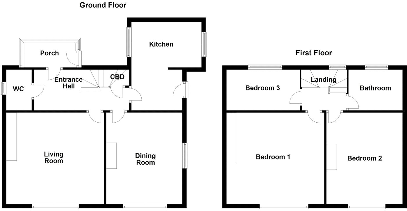 Birch Cottage, 1, Northfield Lane, Wakefield floorplan