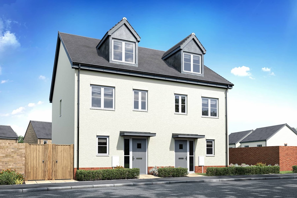 The Harrton Is A Three Bedroom Home At Westland Heath
