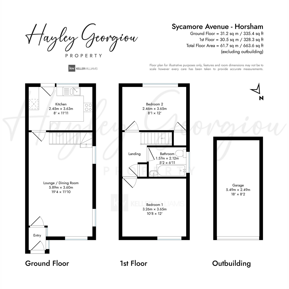 11, Sycamore Avenue, Horsham floorplan