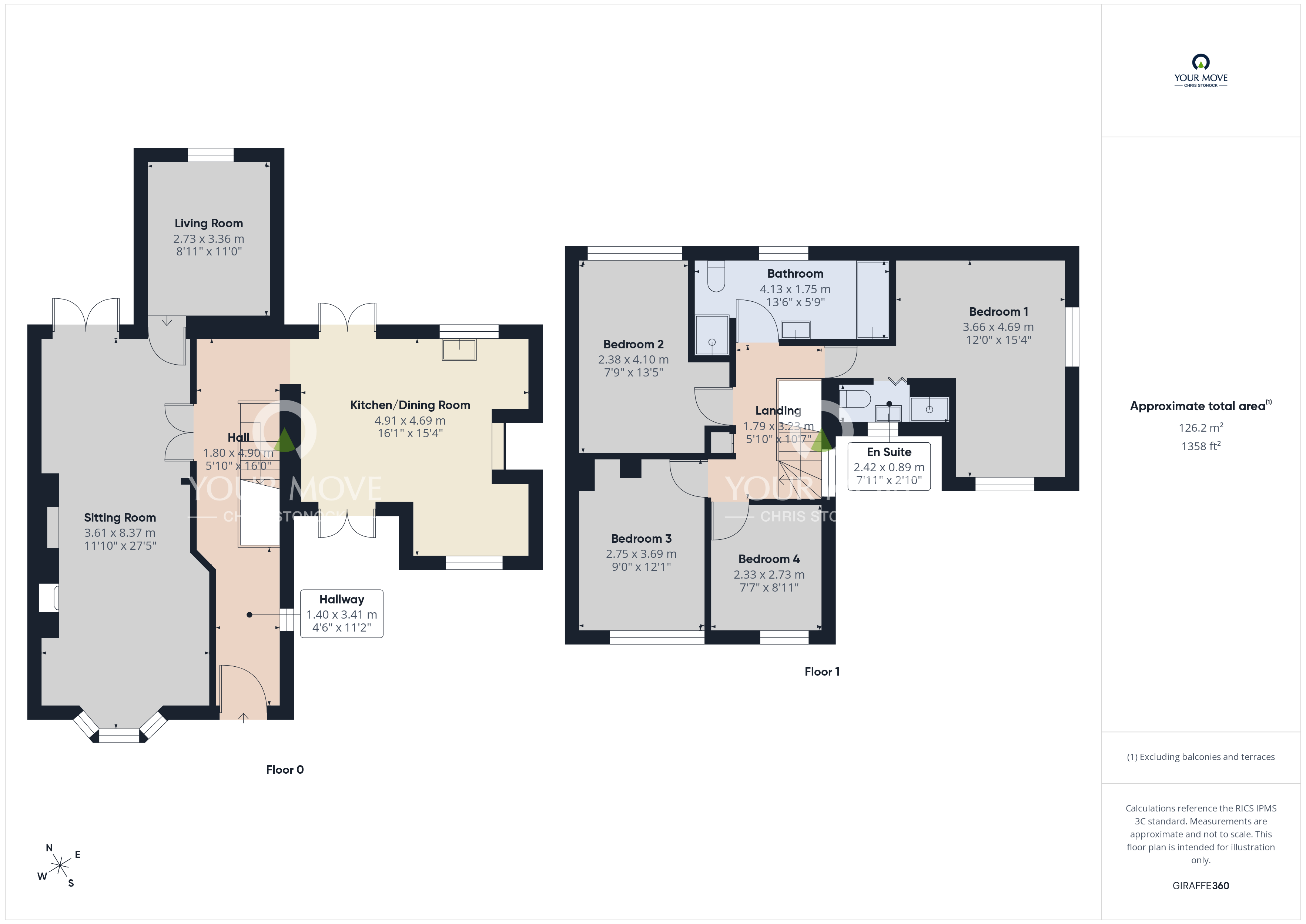 64, The Roman Way, Tyne and Wear floorplan