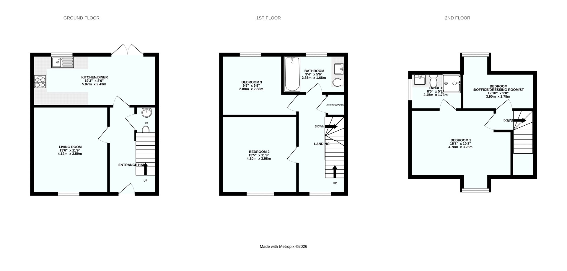 11 Stret Kosti Veur Woles, Nansledan Newquay Cornwall, Cornwall floorplan