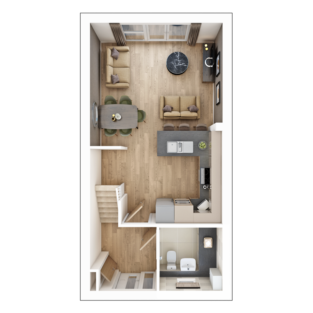 The Harrton - Plot 85, Newland Grange, Neil Fox Way, Wakefield floorplan