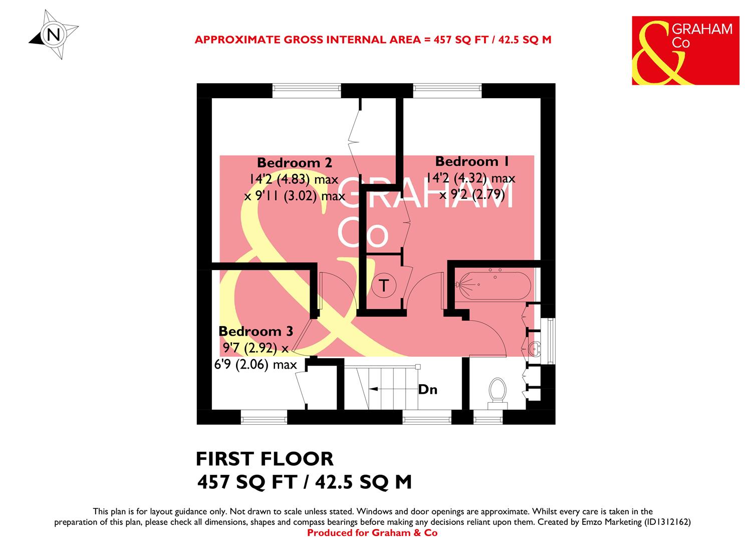 98, The Drove, Andover floorplan