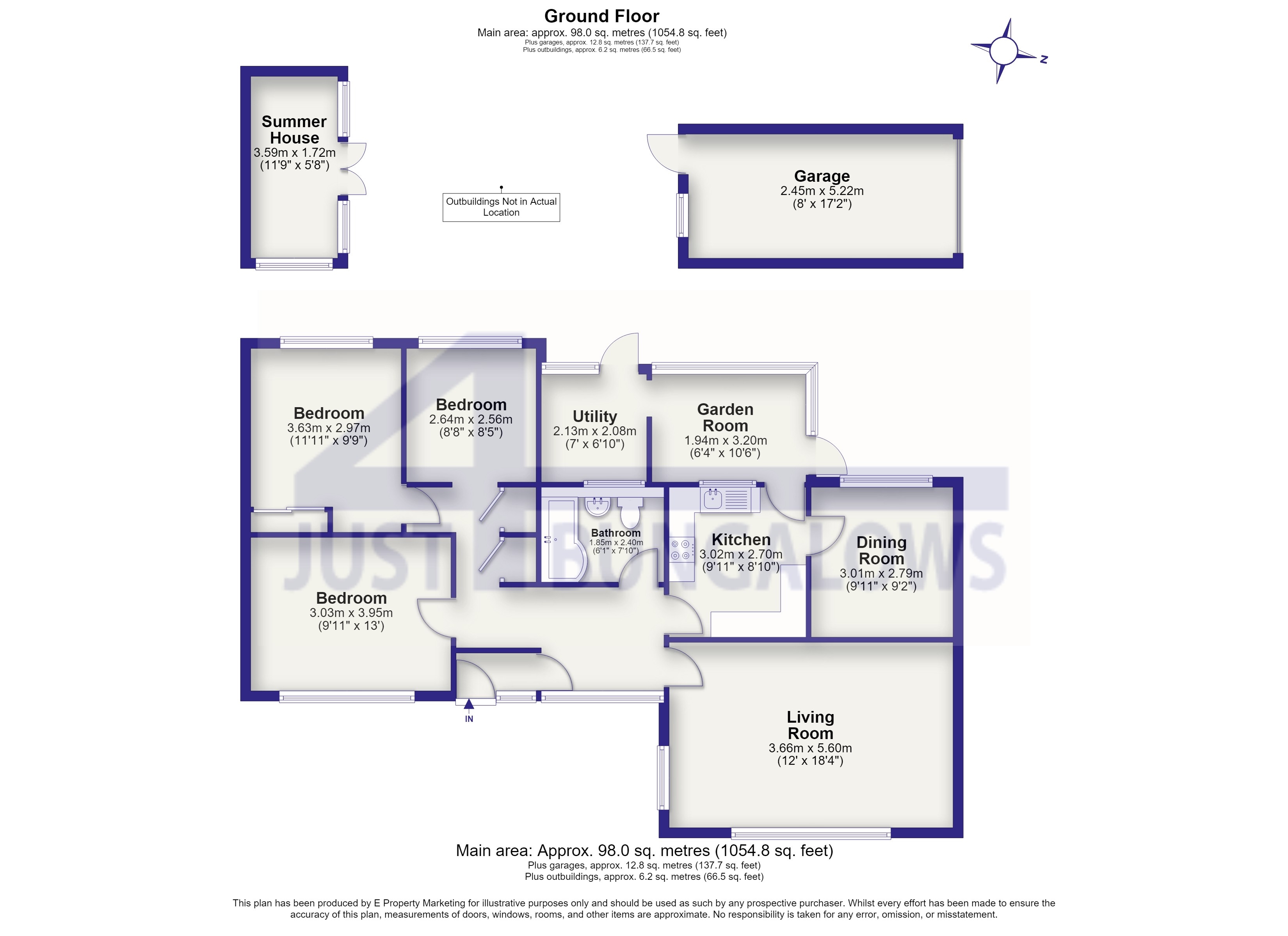 2, Conway Drive, Pagham, Bognor Regis, West Sussex floorplan
