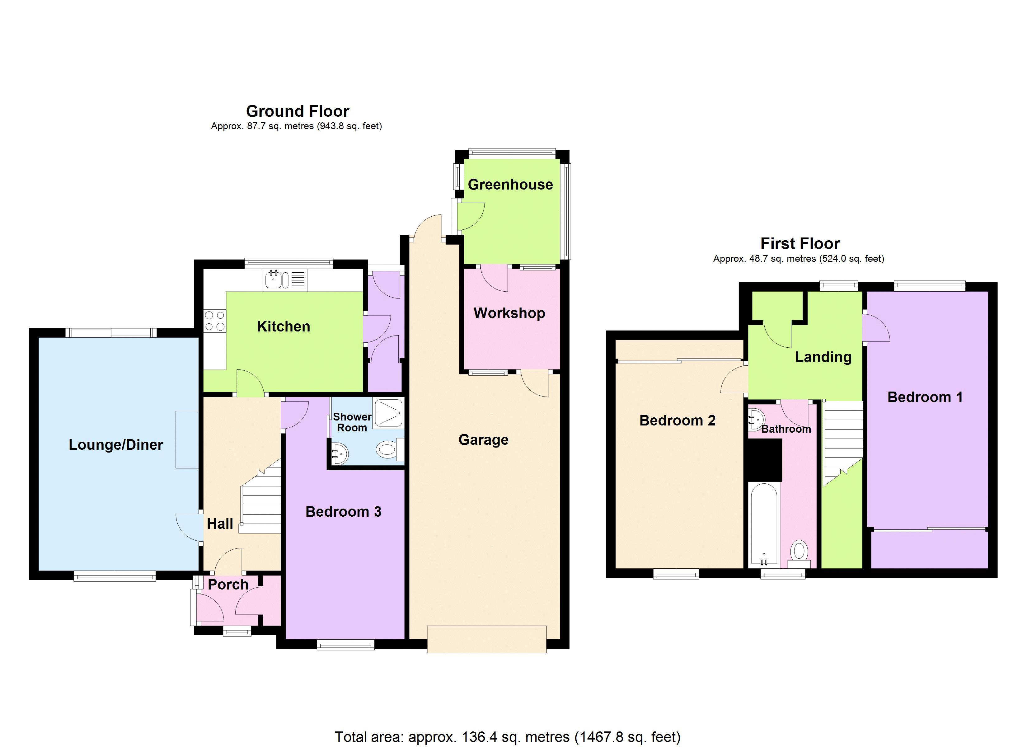Upper Burnside Court, Thurso KW14, 3 bedroom terraced house for sale