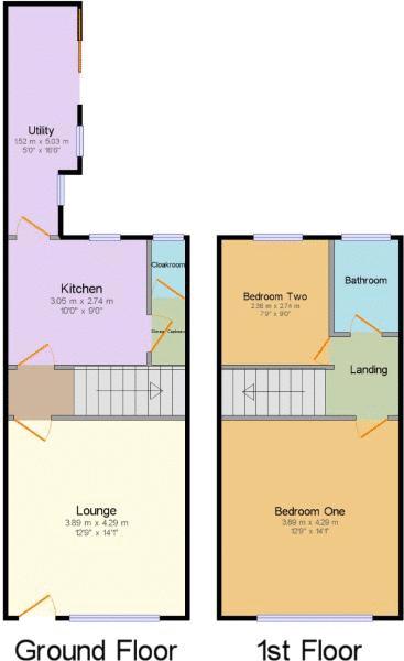 2 Bedrooms Terraced house for sale in Rutland Street, Nelson BB9