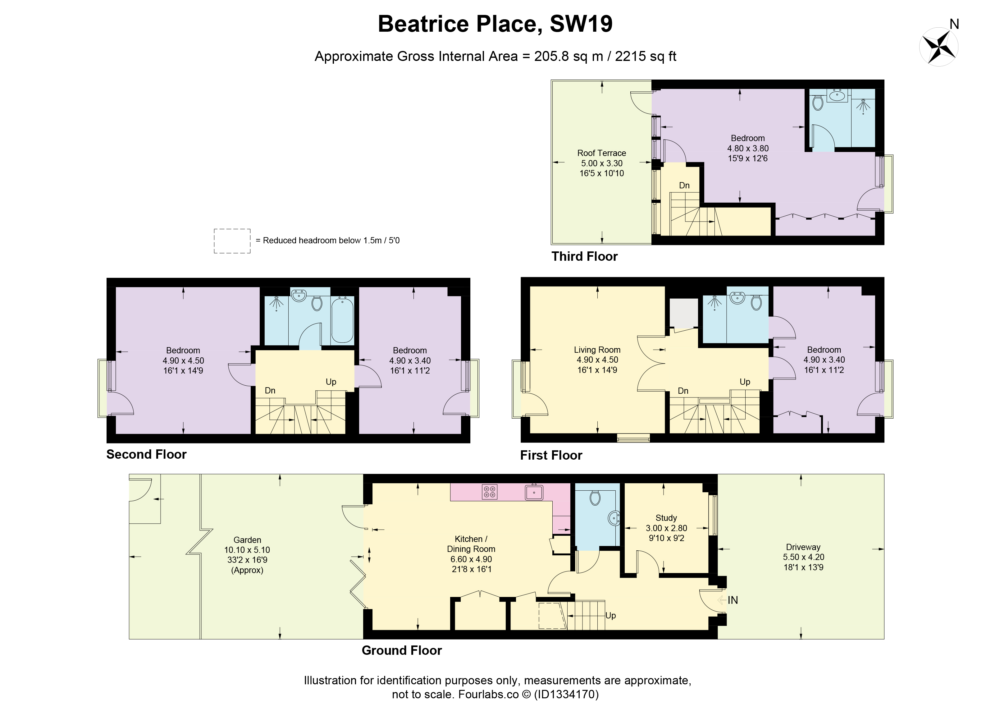 Beatrice Place, Wandsworth floorplan