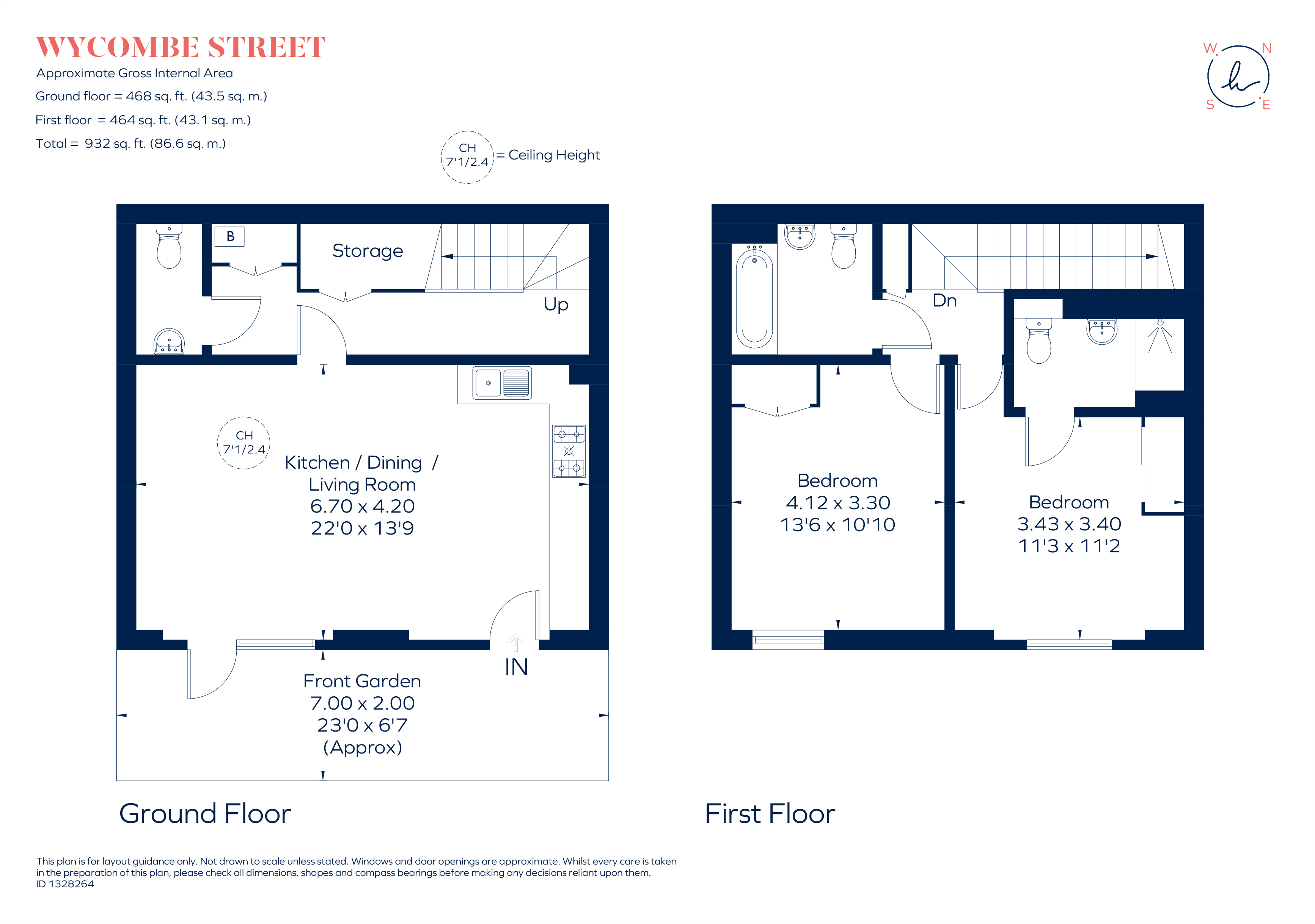 19, Wycombe Street, London floorplan