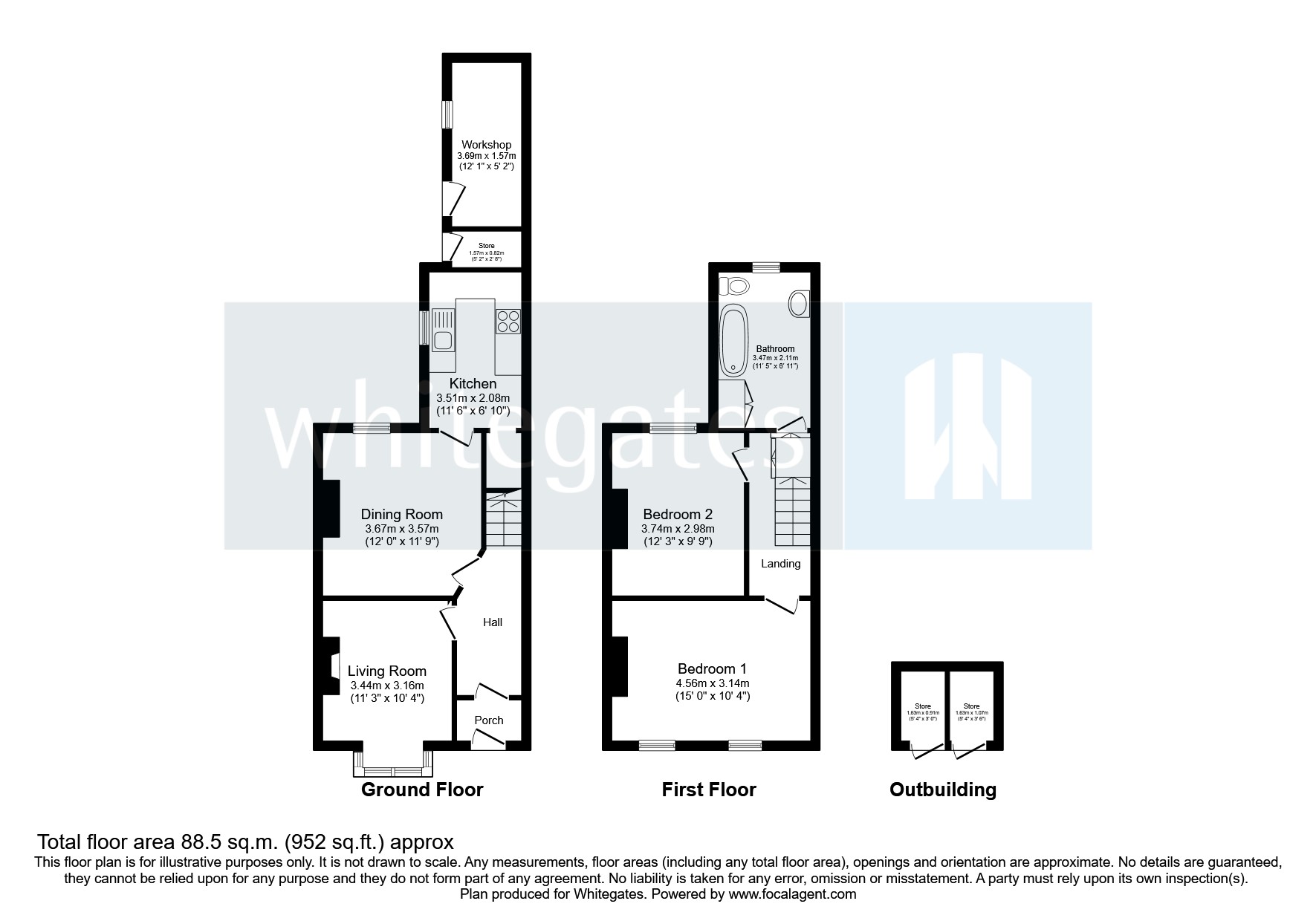 41, Primrose Avenue, Crewe floorplan