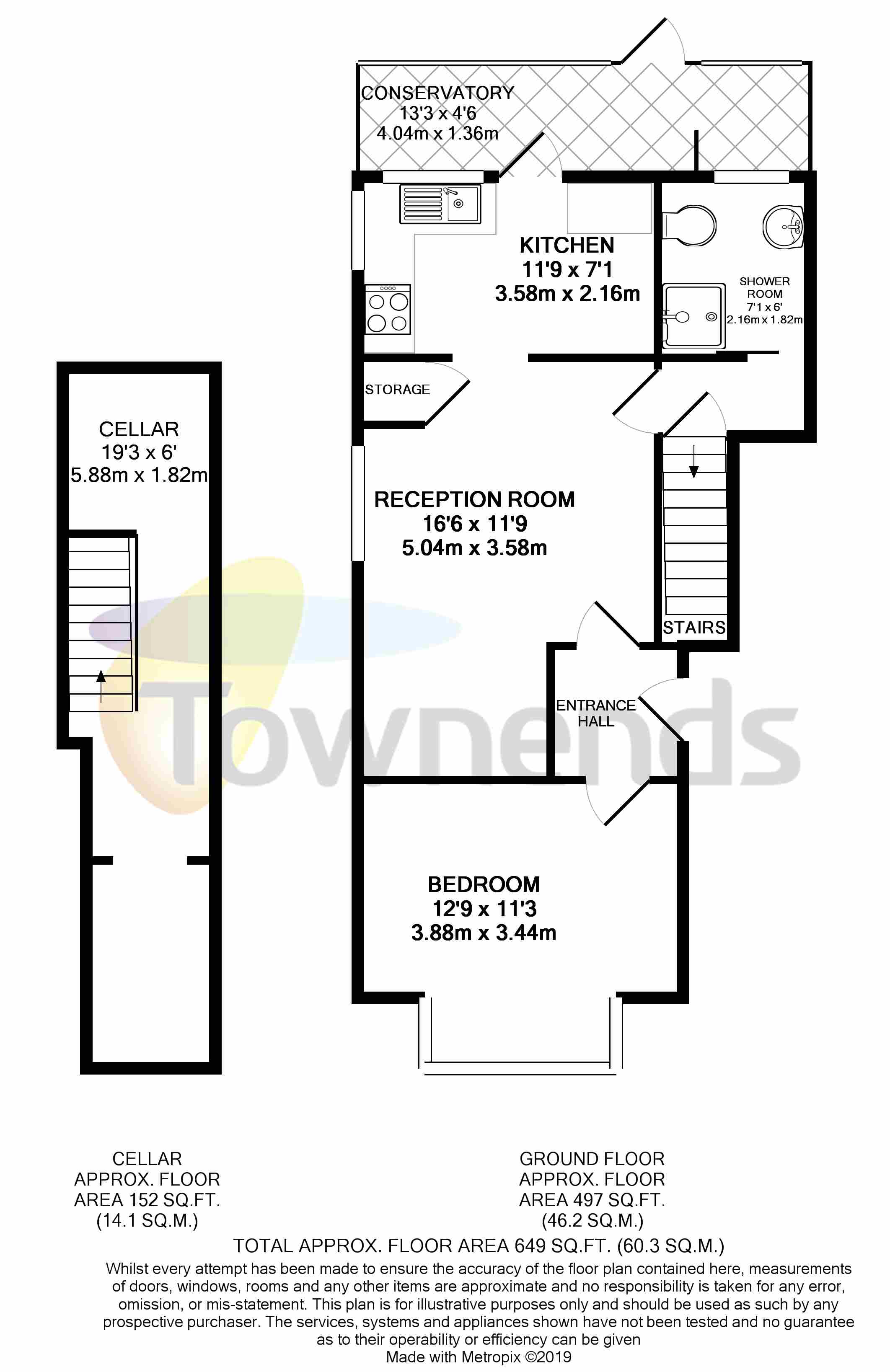 1 Bedrooms Flat for sale in Northcote Road, Croydon CR0