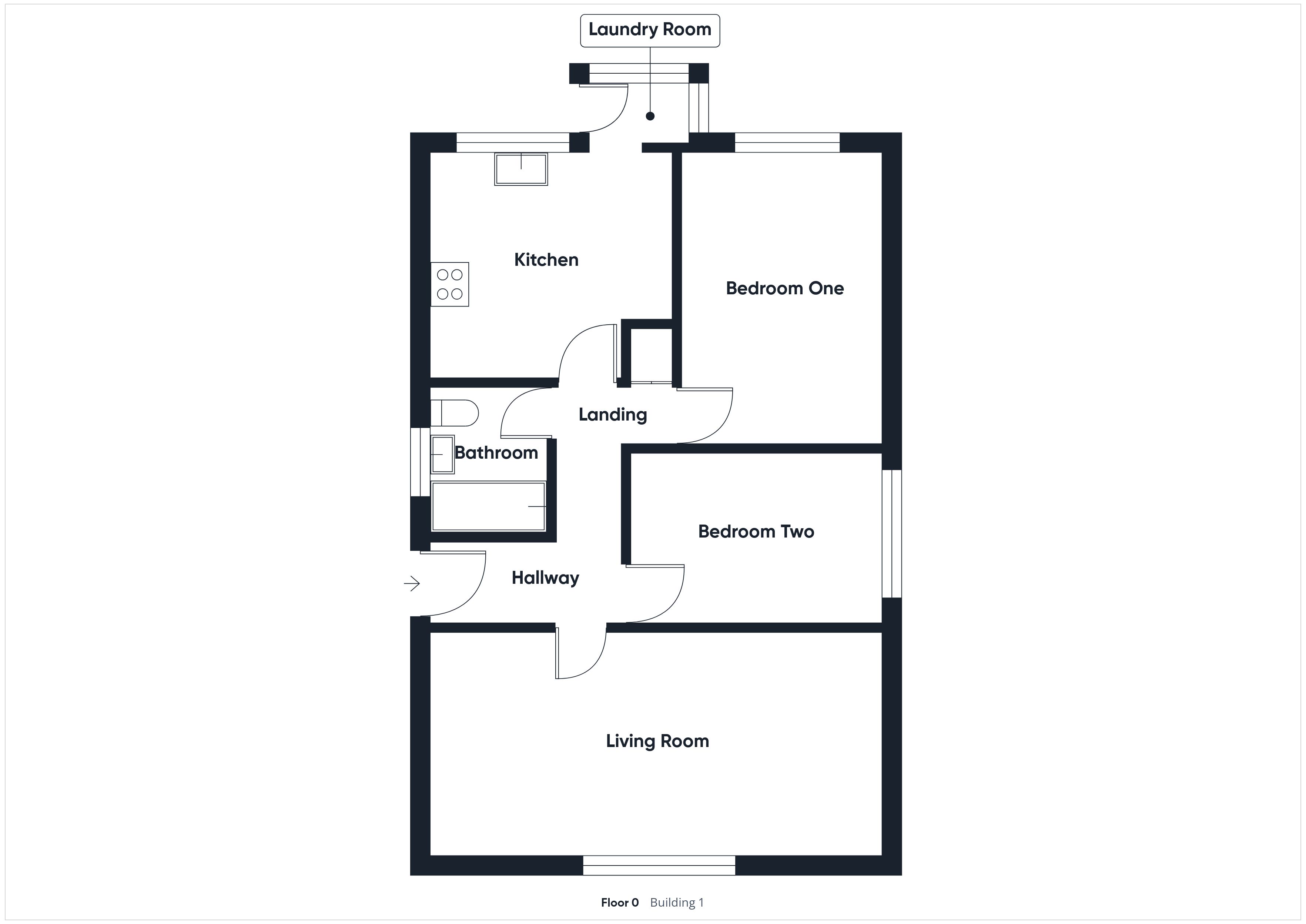21, Bede Haven Close, Bude floorplan