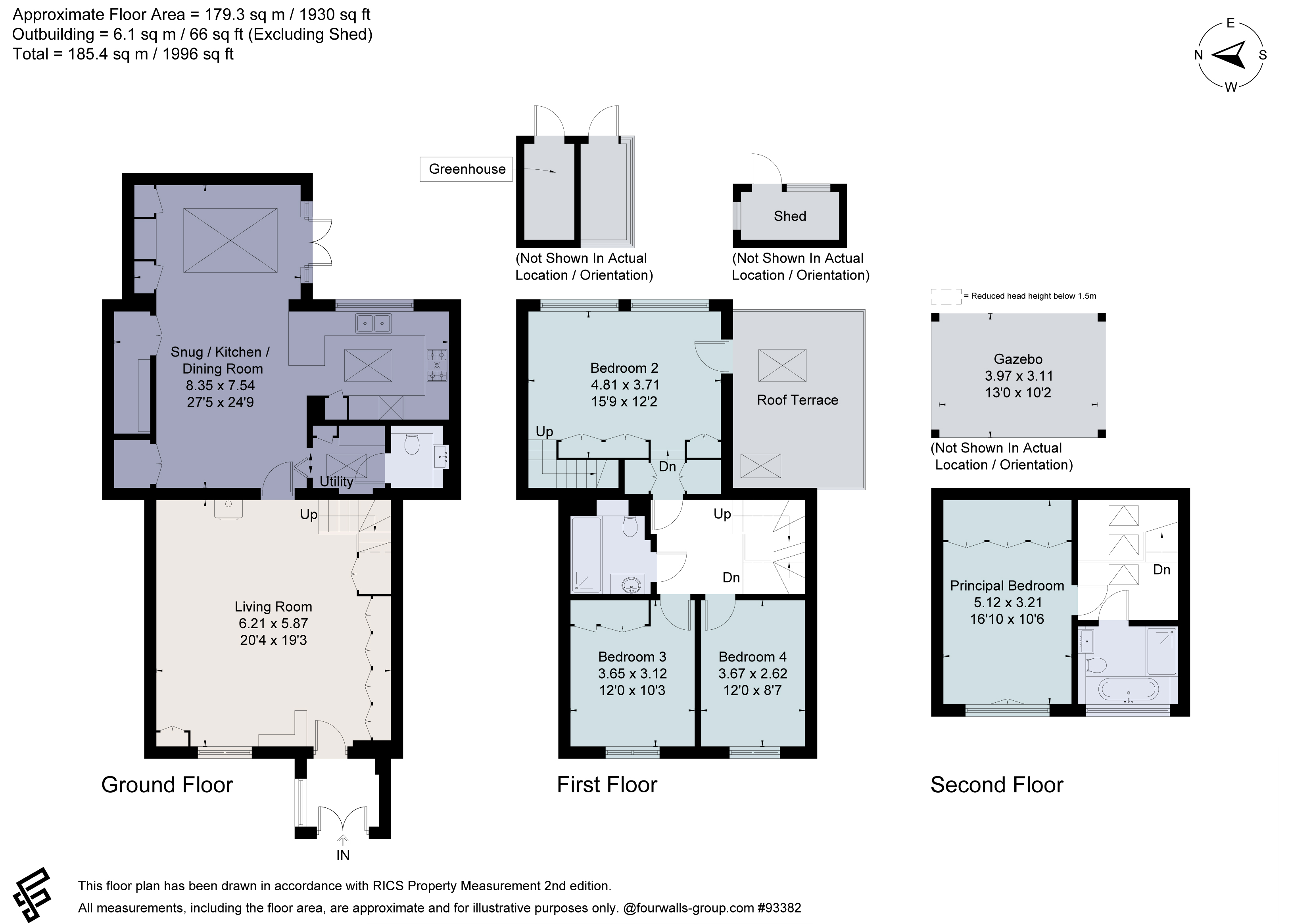 Old School House,, Houghton Bridge, West Sussex floorplan