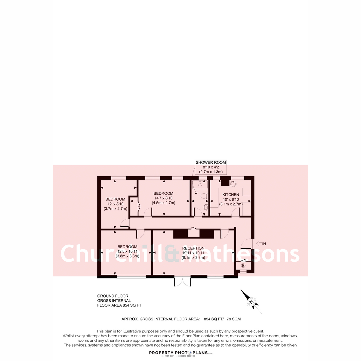 Flat 21, Pit House, Press Road, London floorplan