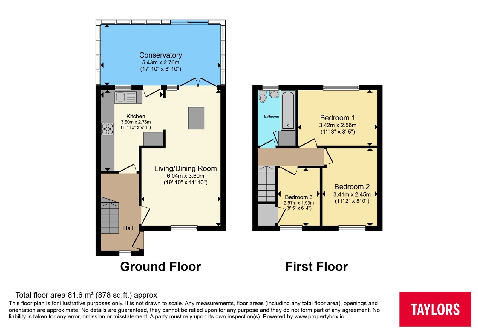43, Gisburn Close, Milton Keynes floorplan