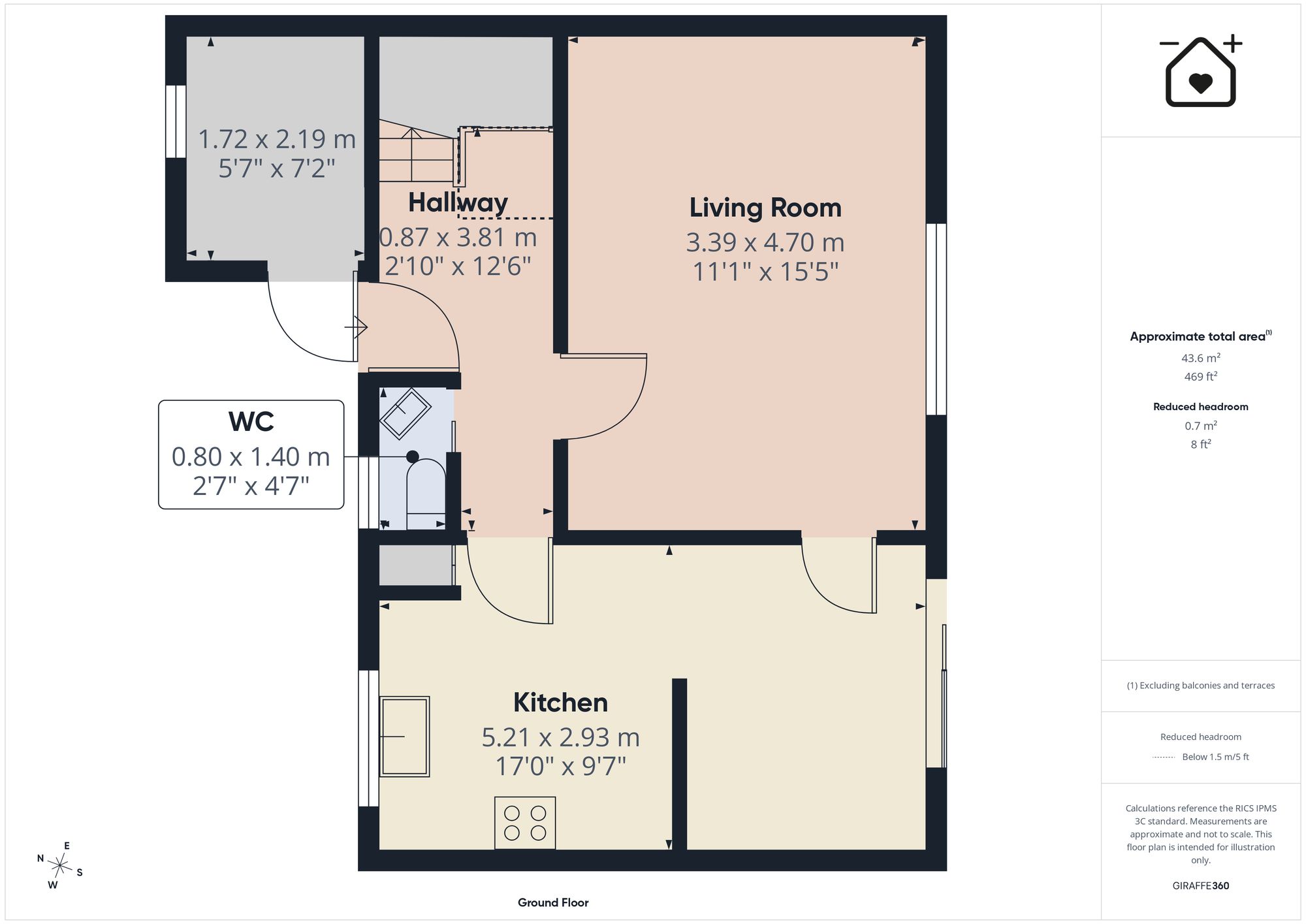23 Shackleton Close, Barry floorplan