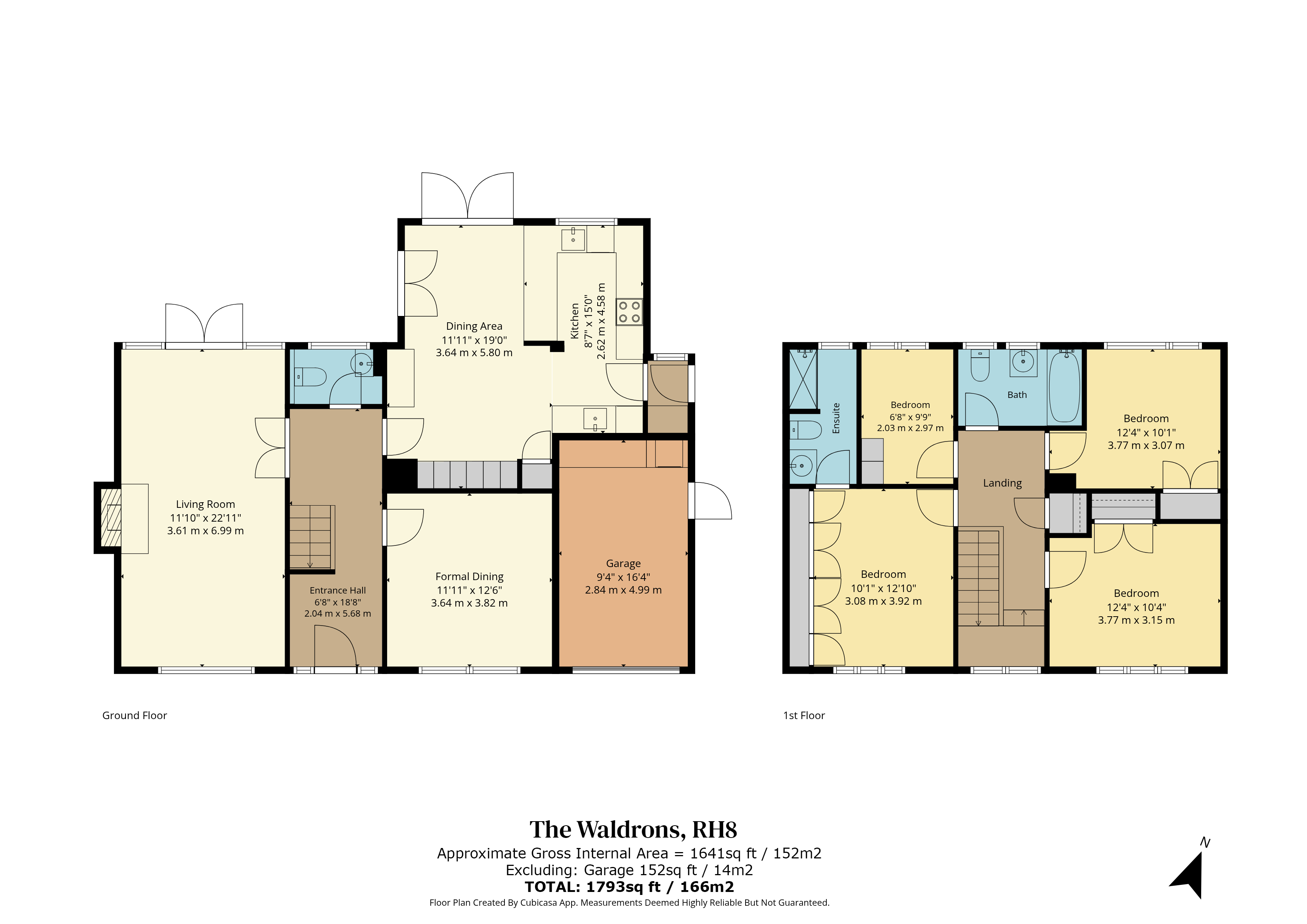 2, The Waldrons, Oxted floorplan