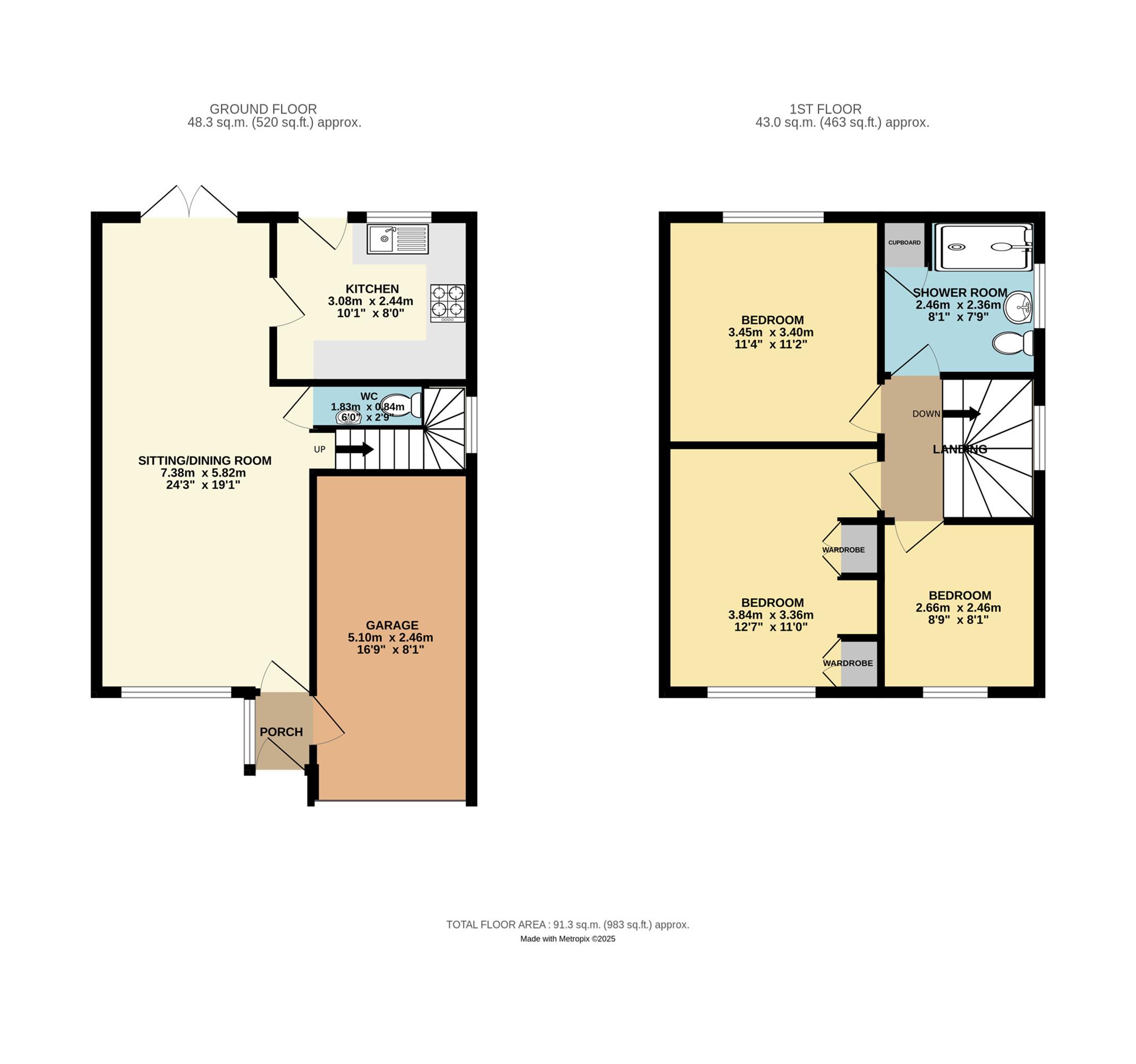84, Craig Road, Stockport floorplan