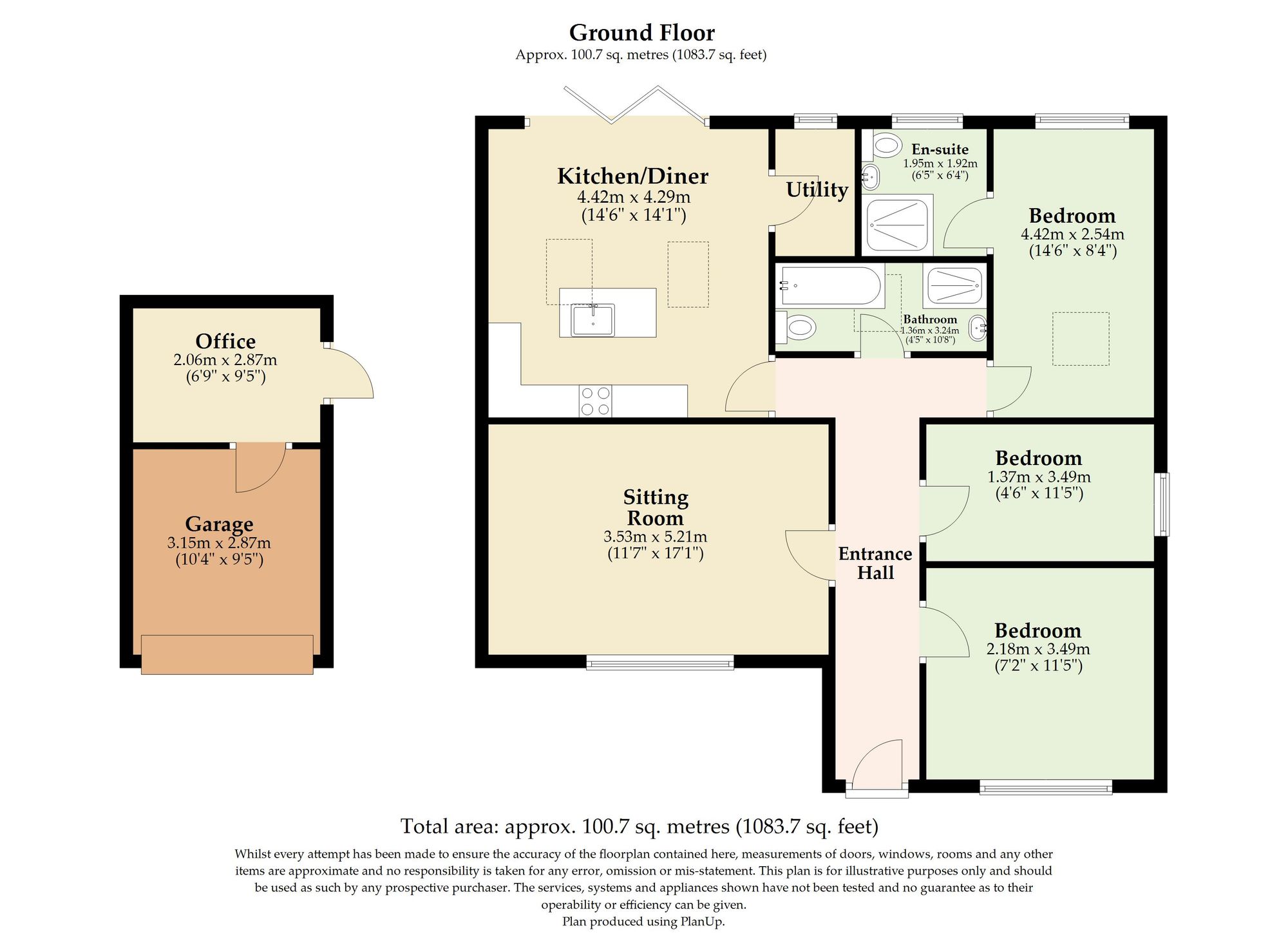 23, George Drive, Norwich floorplan
