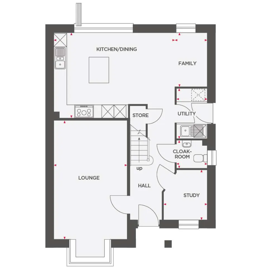 Madeira, 37, Leighton Park Road, Westbury floorplan