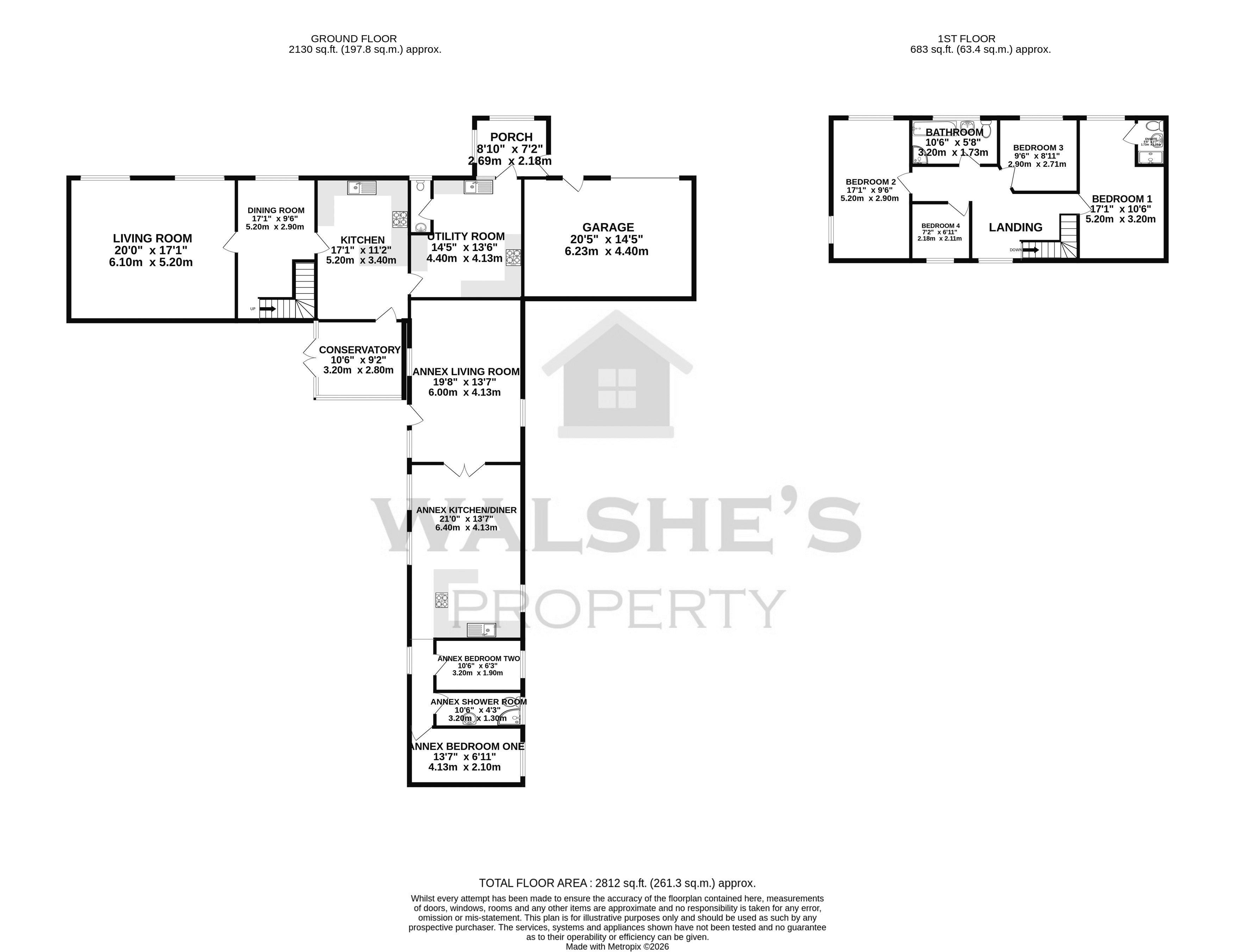 Sycamore Barns, High Street, Gainsborough floorplan