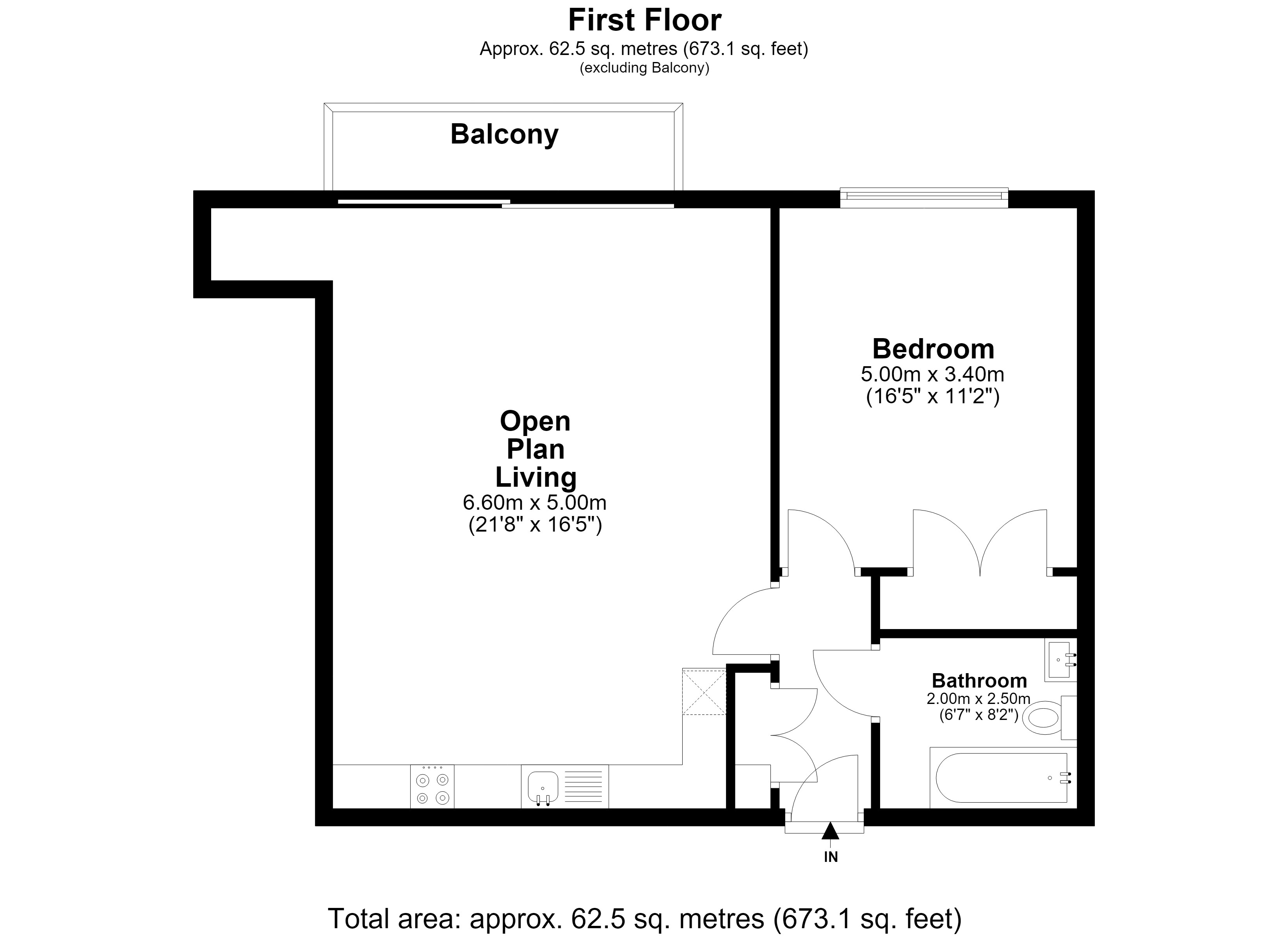 4, Prospect House, Outwood Lane, Coulsdon floorplan