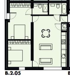 Uptown, B 2.05, Springfield Ln, Manchester floorplan