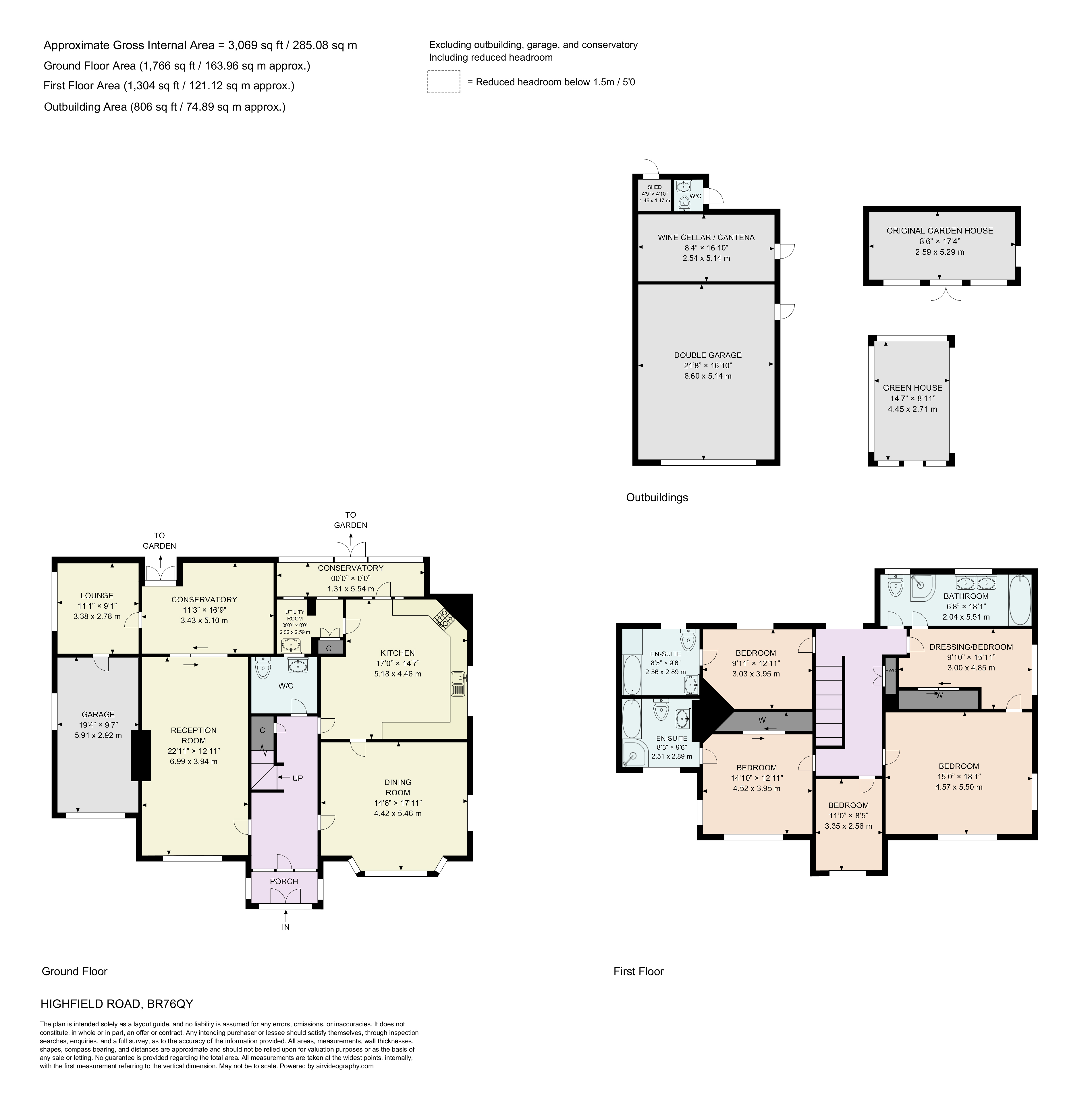 1, Highfield Road, Chislehurst floorplan