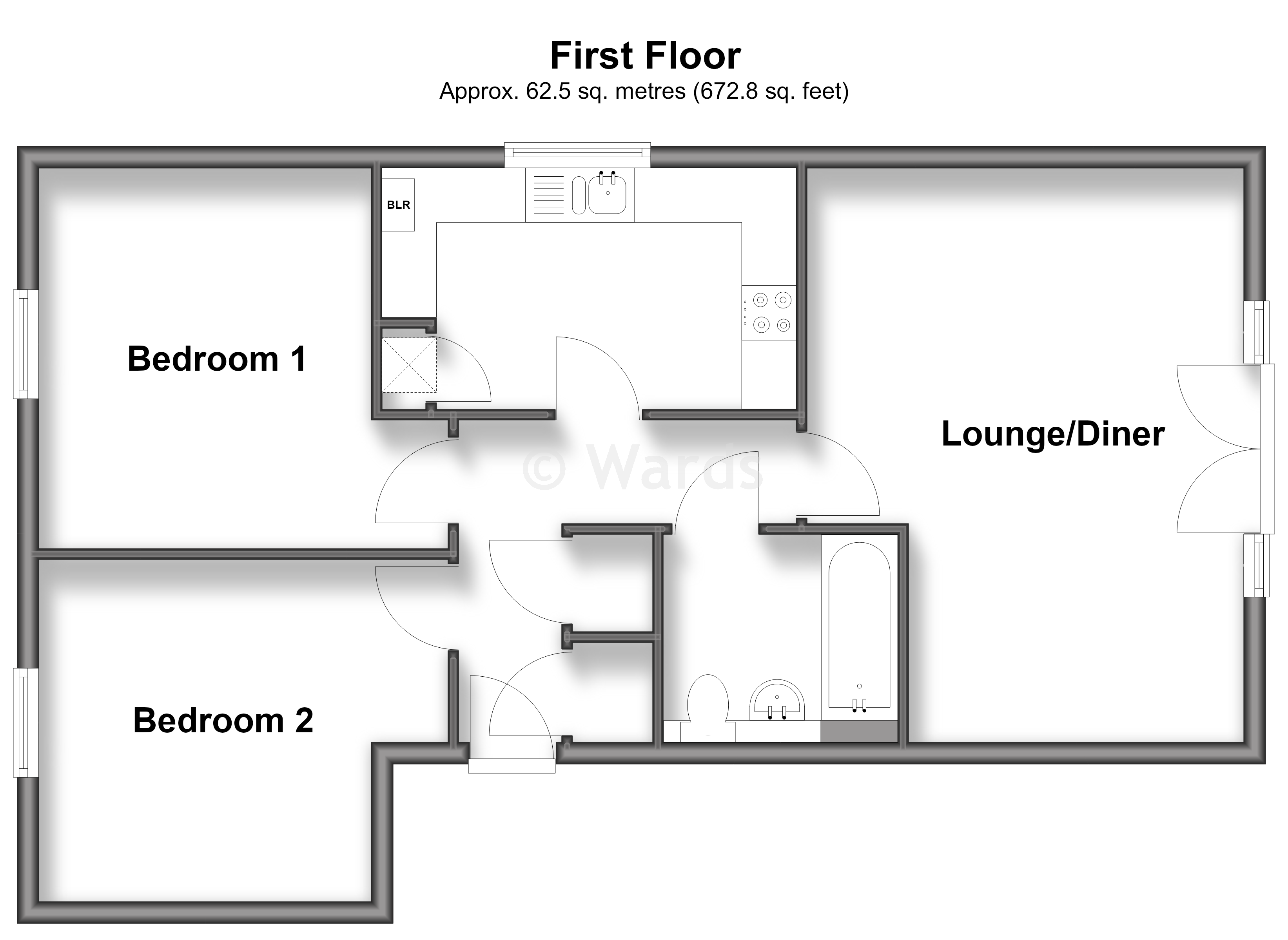 5, Royal Crescent, West Malling floorplan