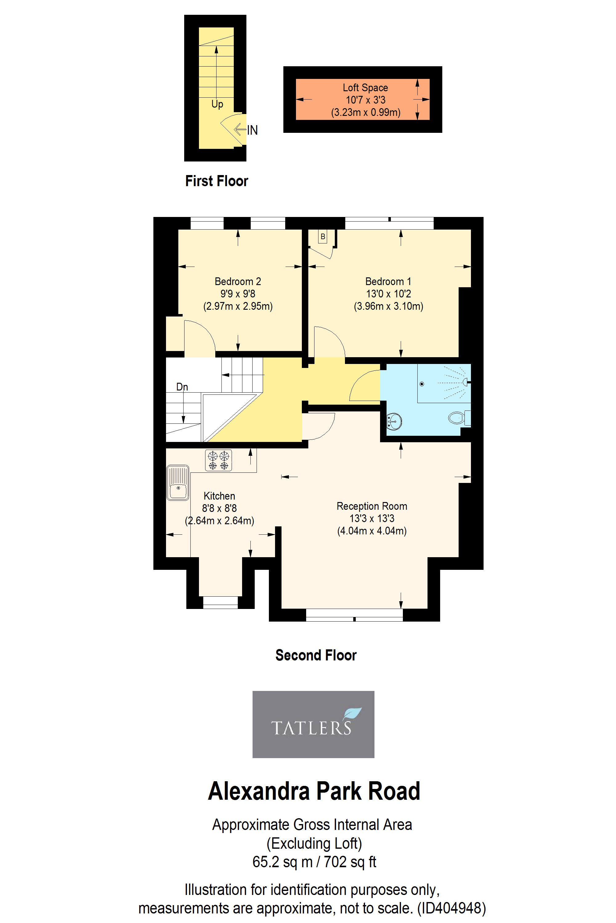 2 Bedrooms Flat to rent in Alexandra Park Road, London N10